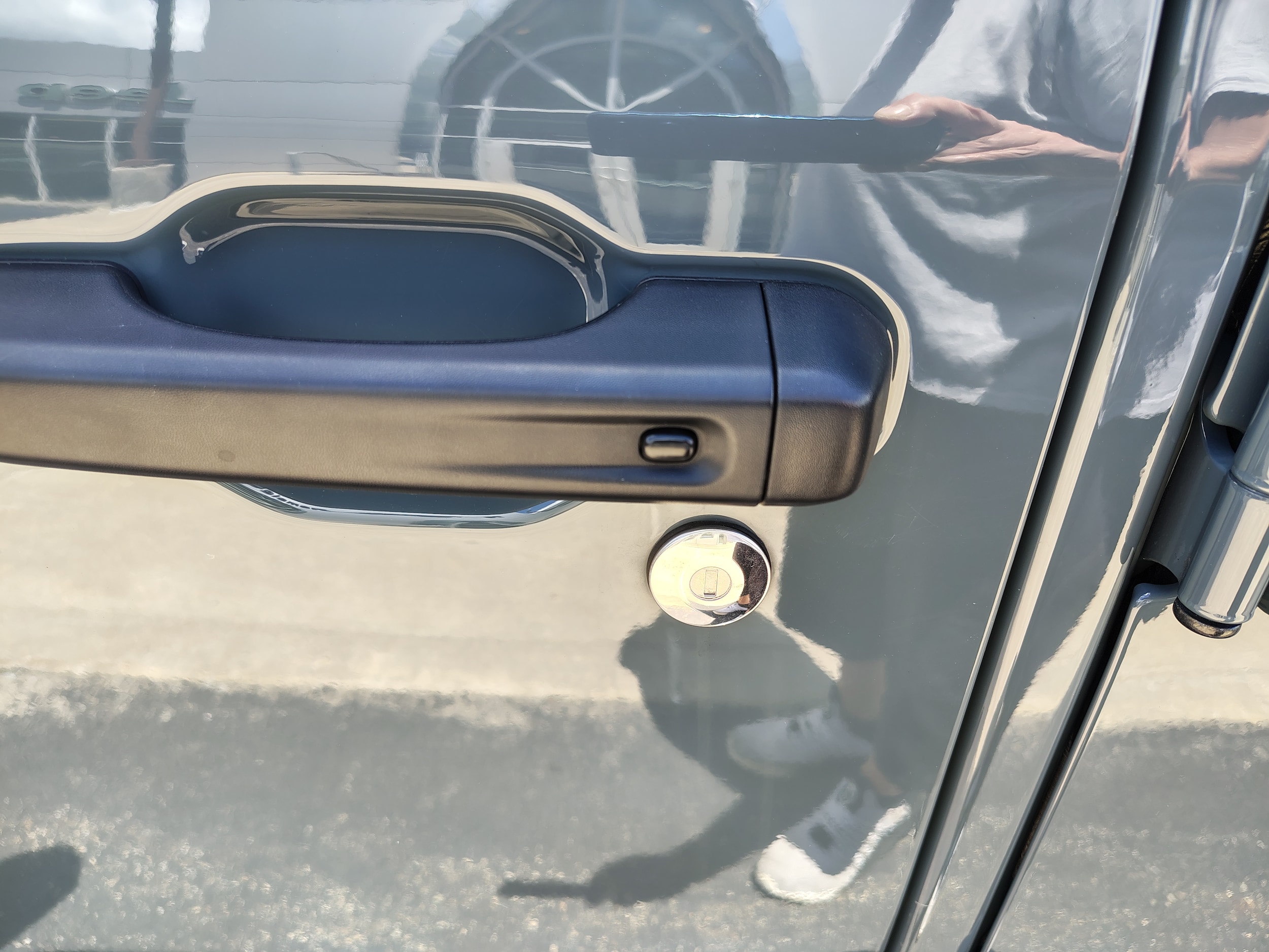 2025 Jeep Wrangler 4xe Sahara Anvil Clearcoat at Solomon CJD Brownsville
