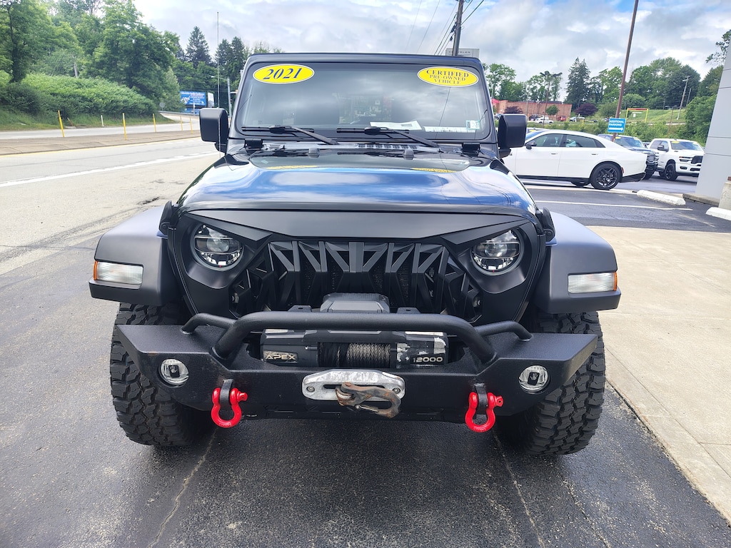 Certified 2021 Jeep Wrangler Unlimited Willys Unlimited Willys 4x4