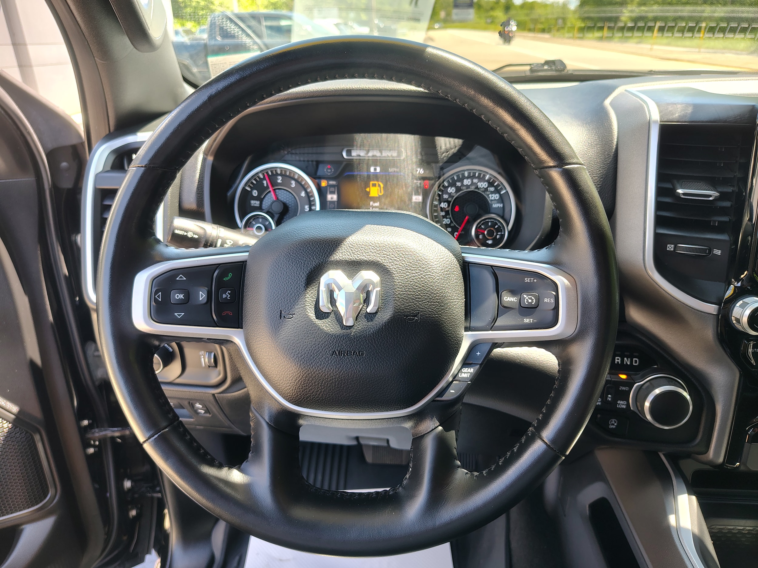 2023 Ram 1500 Big Horn Diamond Black Crystal Pearlcoat at Solomon CJD Brownsville