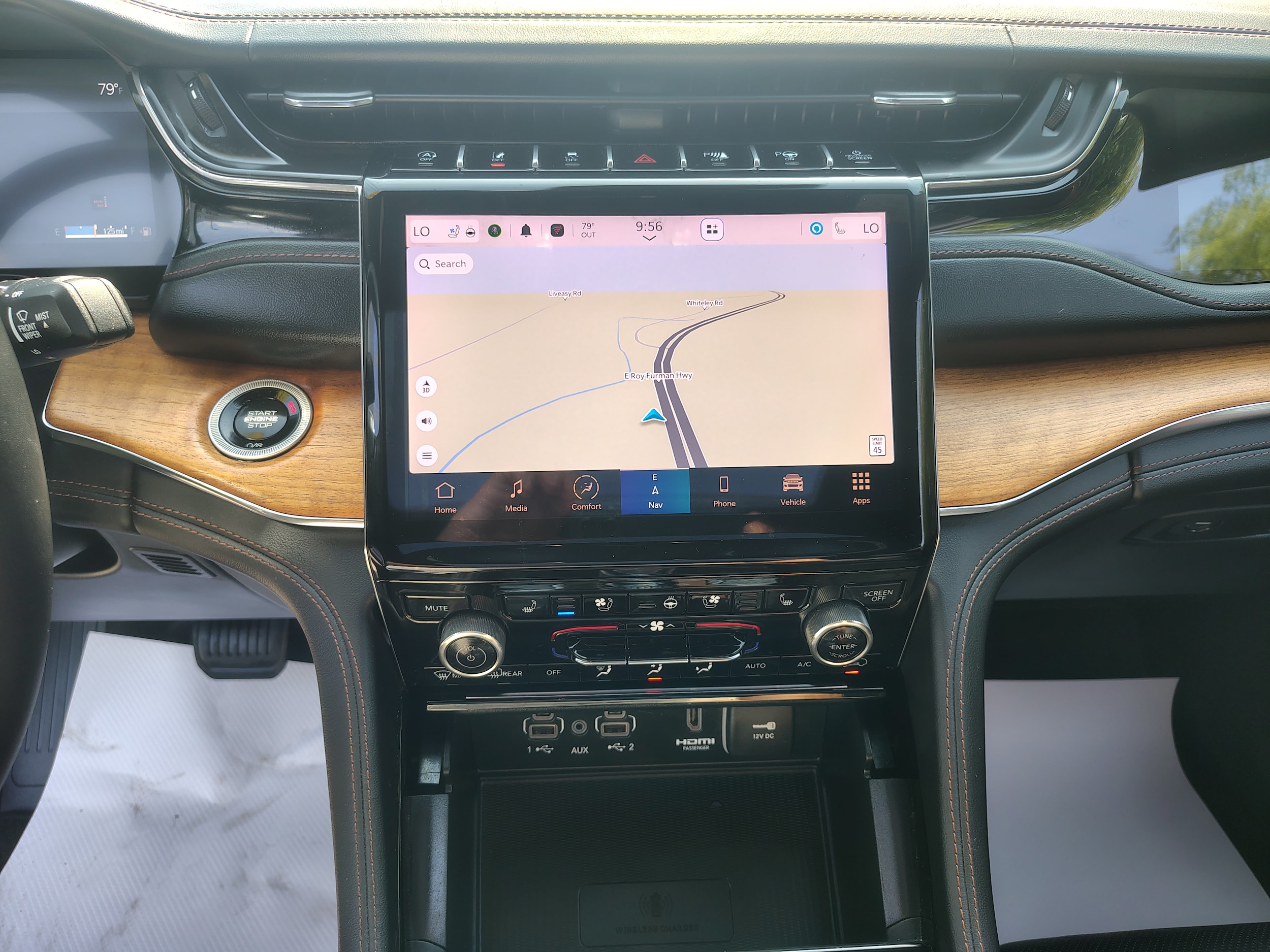 2025 Jeep Grand Cherokee L Summit Reserve Diamond Black Crystal Pearlcoat at Solomon CJD Carmichaels