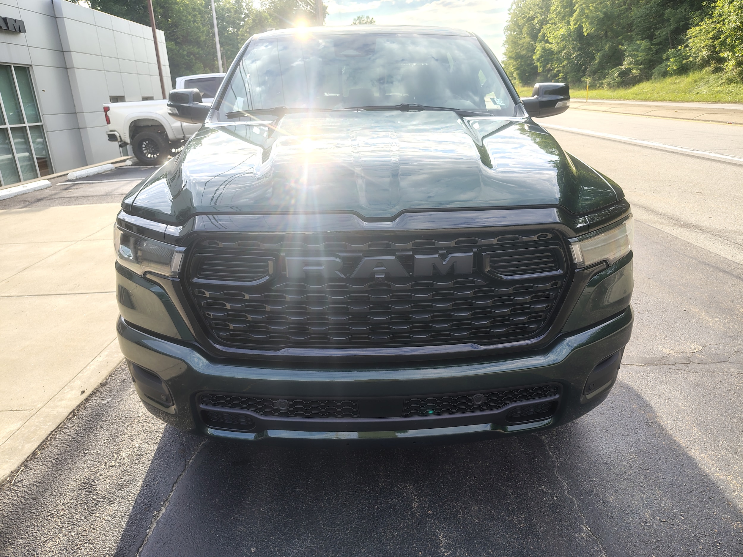 2026 Ram 1500 BIG HORN CREW CAB 4X4 5'7 BOX Serrano Green at Solomon CJD Carmichaels