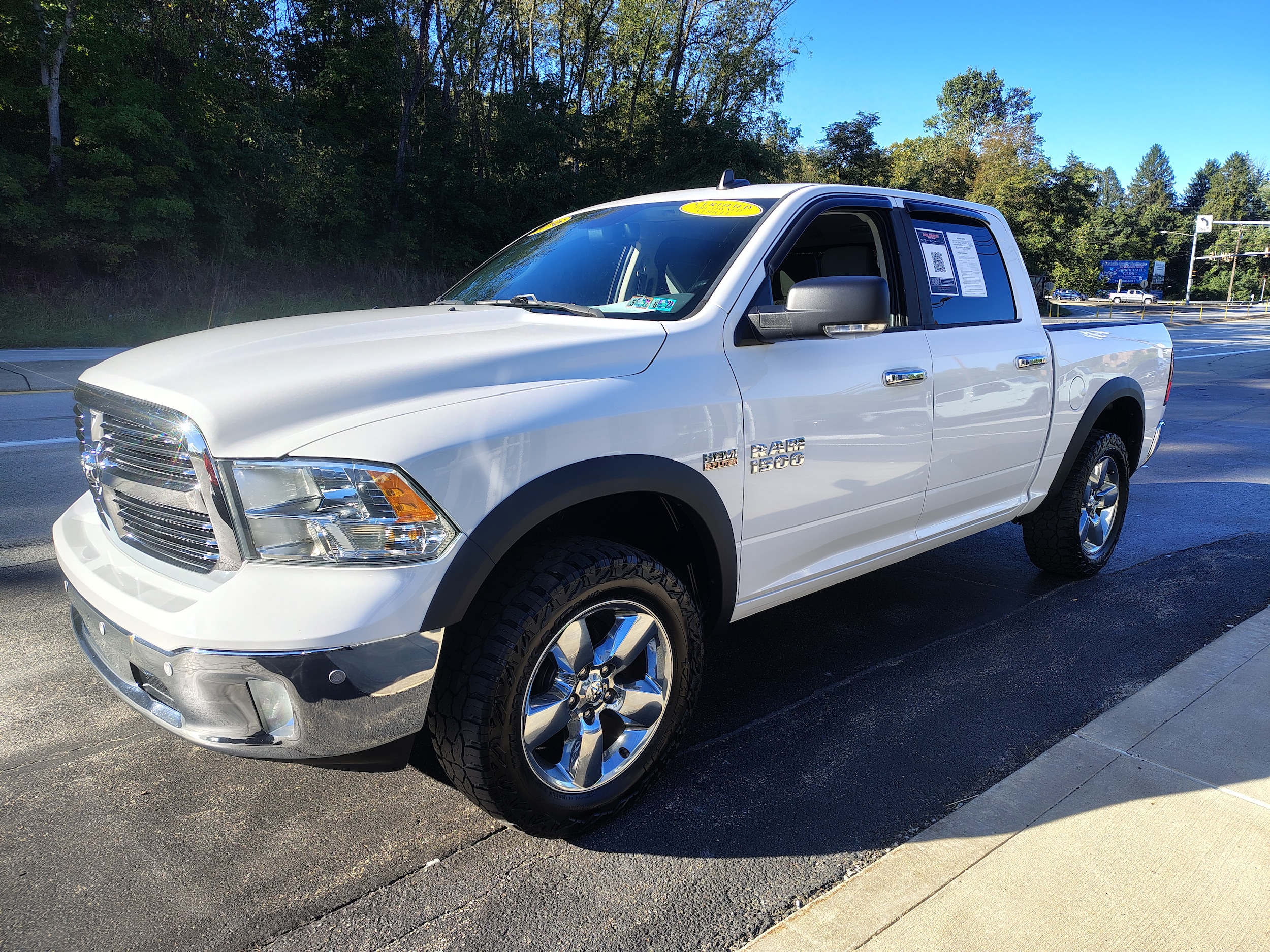 2016 Ram 1500 Big Horn Bright White Clearcoat at Solomon CJD Brownsville