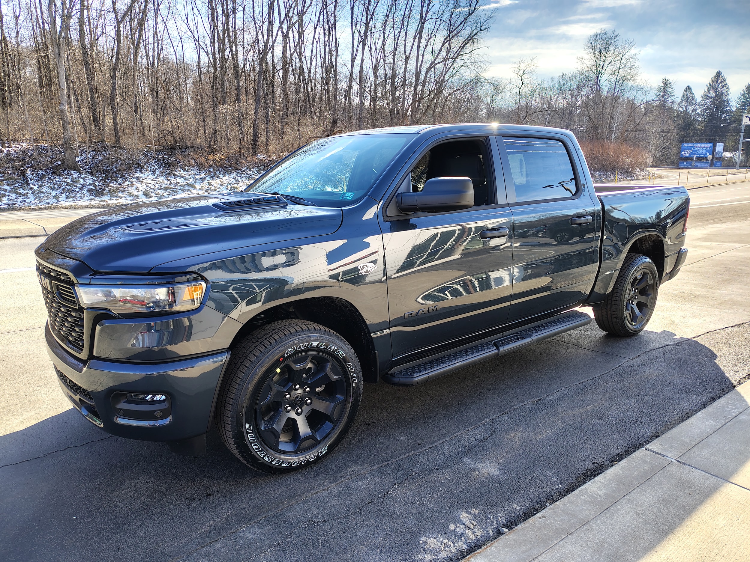 2026 Ram 1500 EXPRESS CREW CAB 4X4 5'7 BOX Forged Blue at Solomon CJD Carmichaels