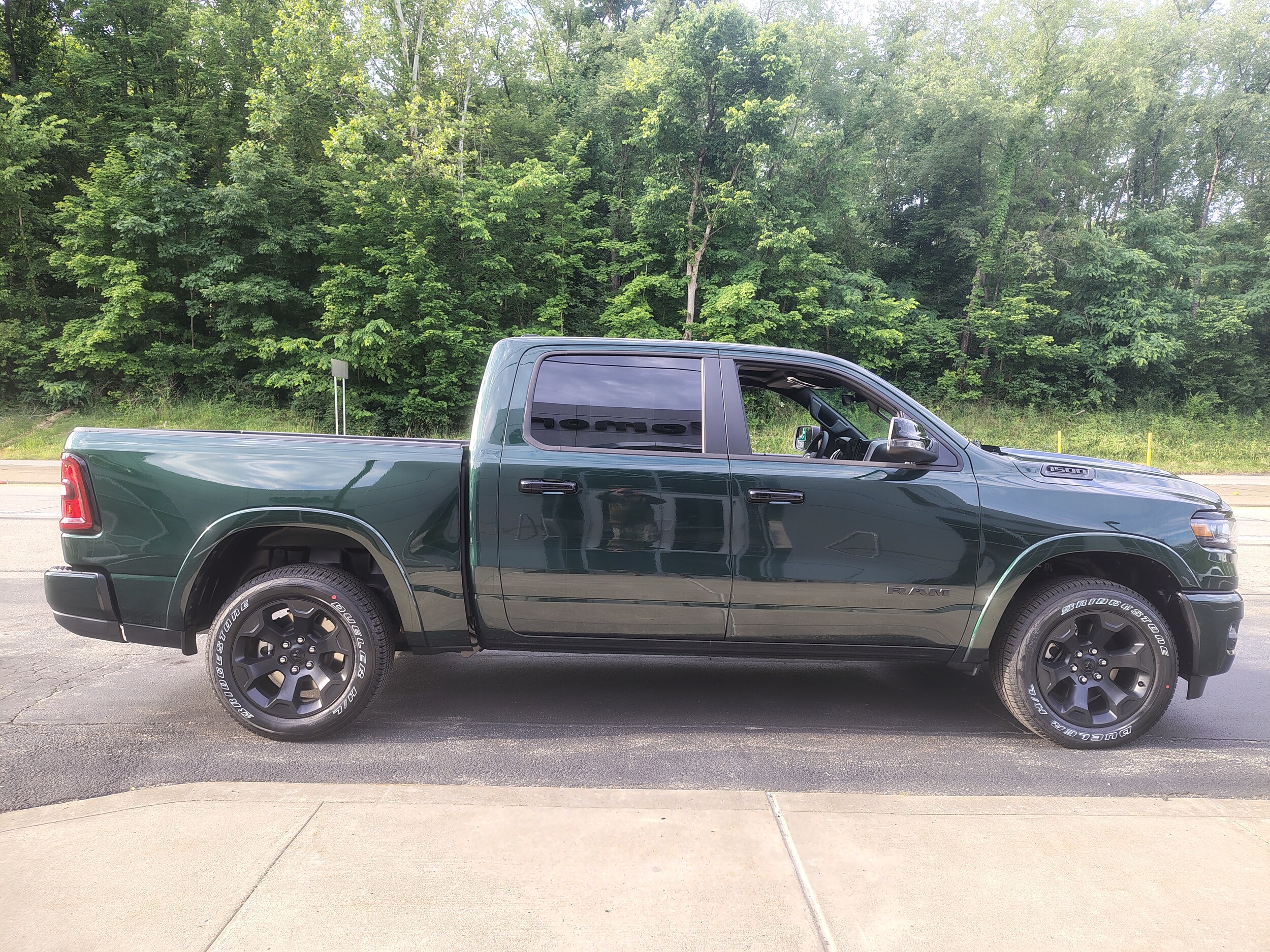 2026 Ram 1500 BIG HORN CREW CAB 4X4 5'7 BOX Serrano Green at Solomon CJD Carmichaels