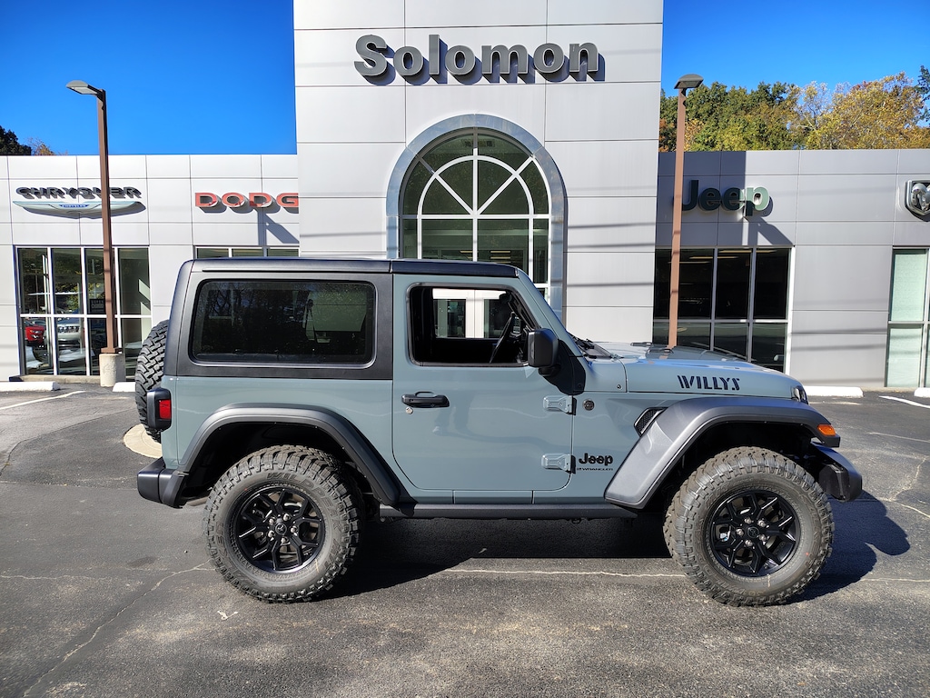 New 2026 Jeep Wrangler 2-DOOR WILLYS Sport Utility