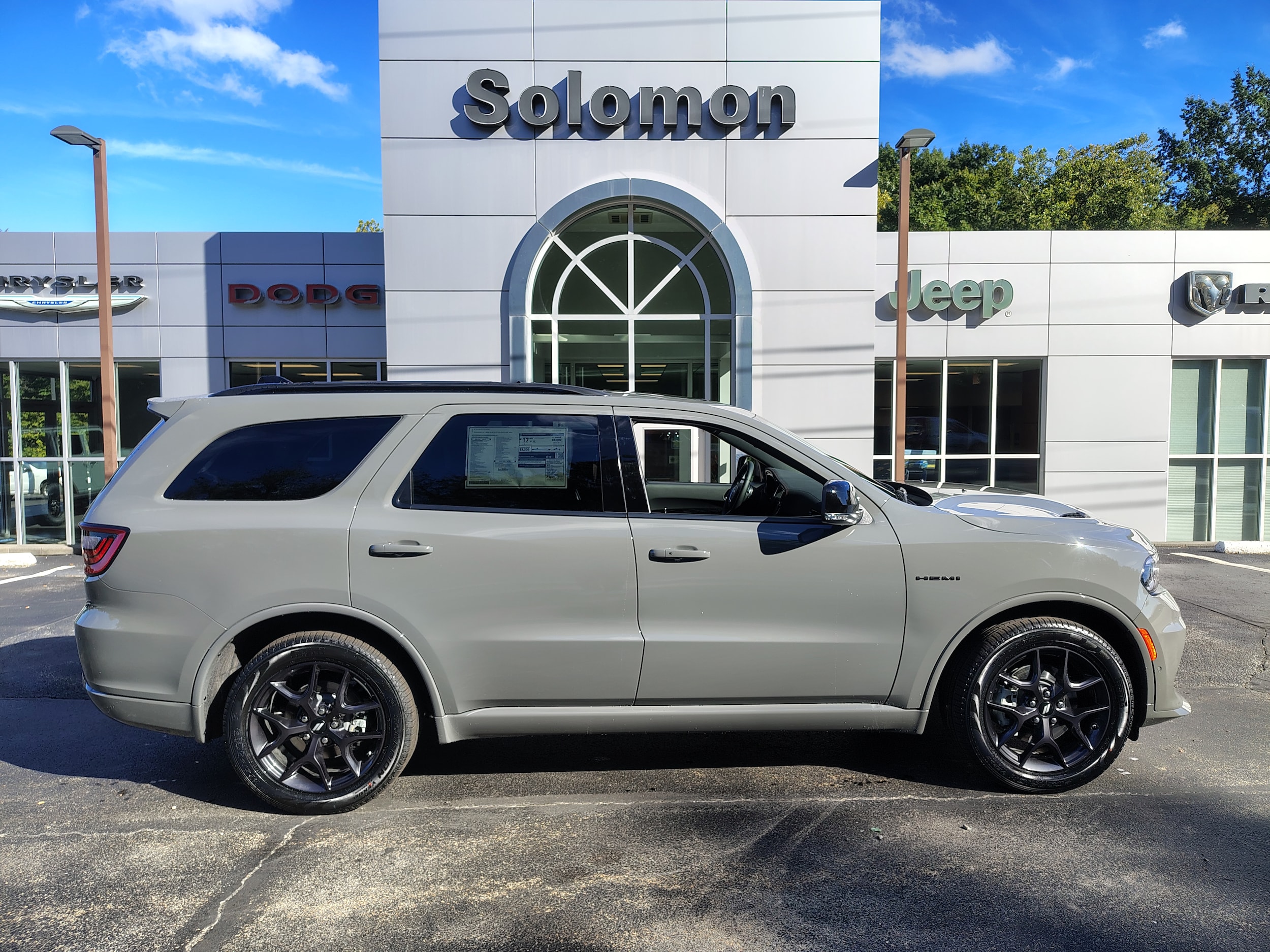 2027 Dodge Durango GT HEMI V8 PLUS AWD Destroyer Gray at Diehl Automotive