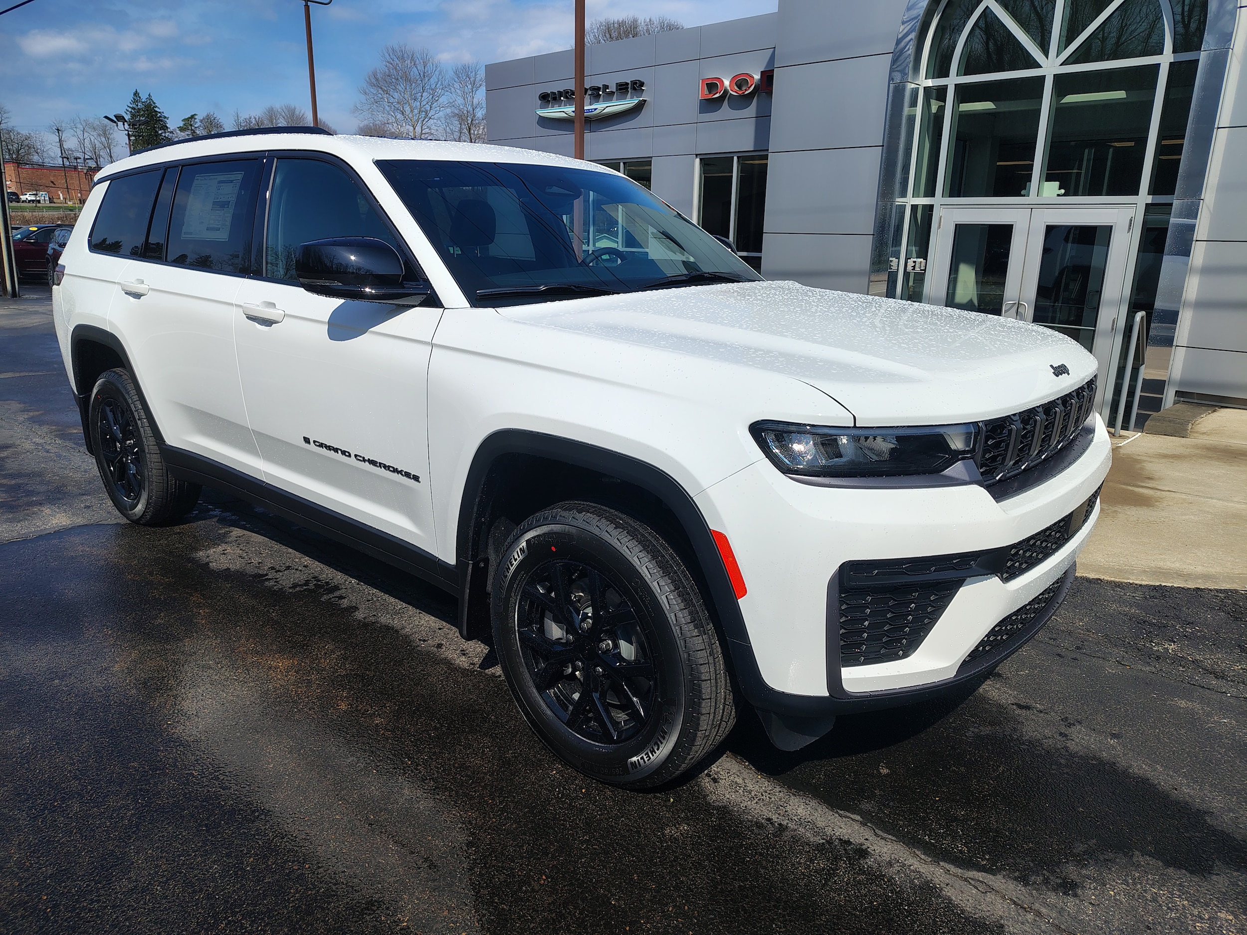 2026 Jeep Grand Cherokee L LAREDO ALTITUDE 4X4 Bright White at Three Rivers CJD