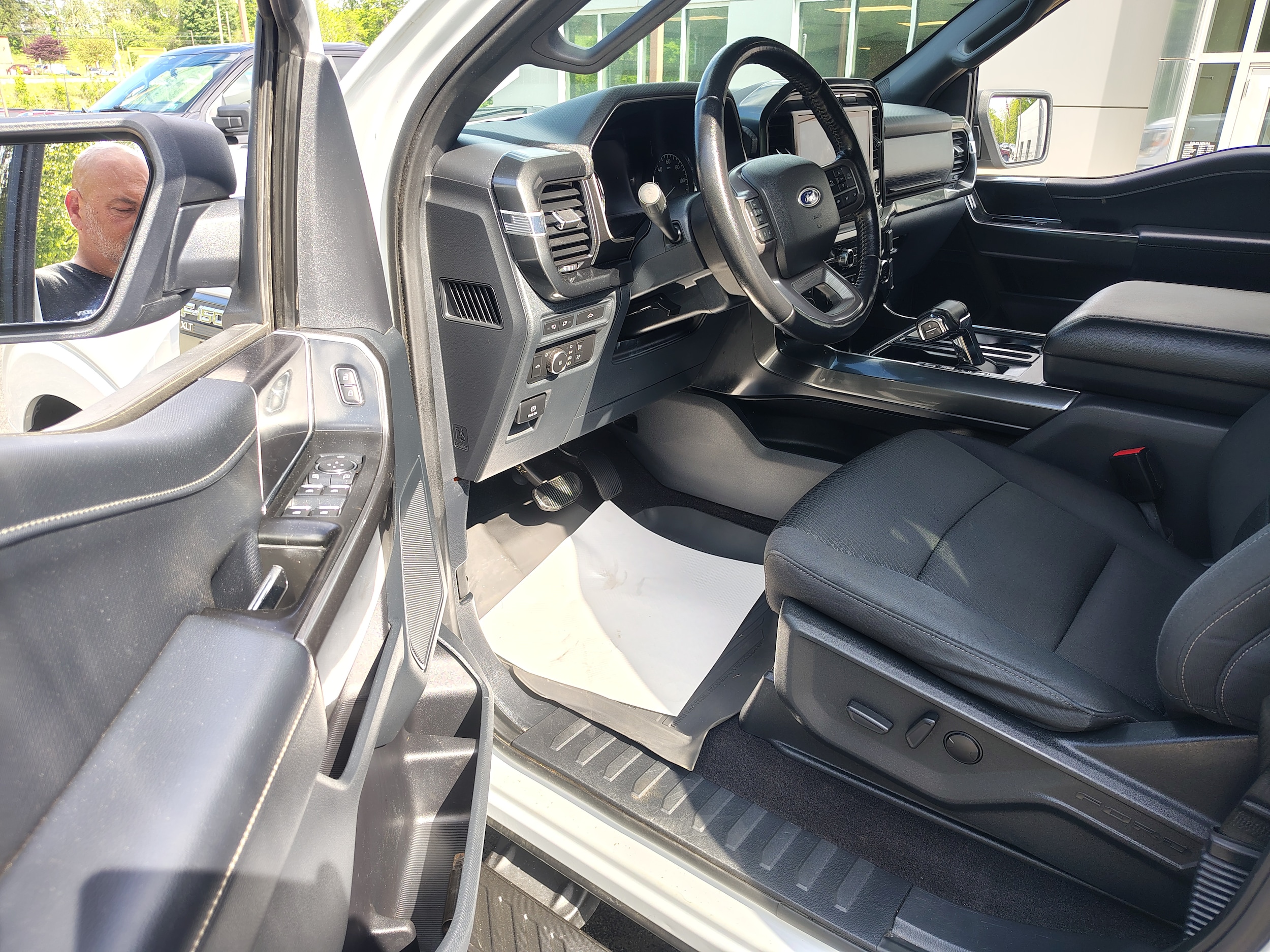 2021 Ford F-150 XLT White at Solomon CJD Carmichaels