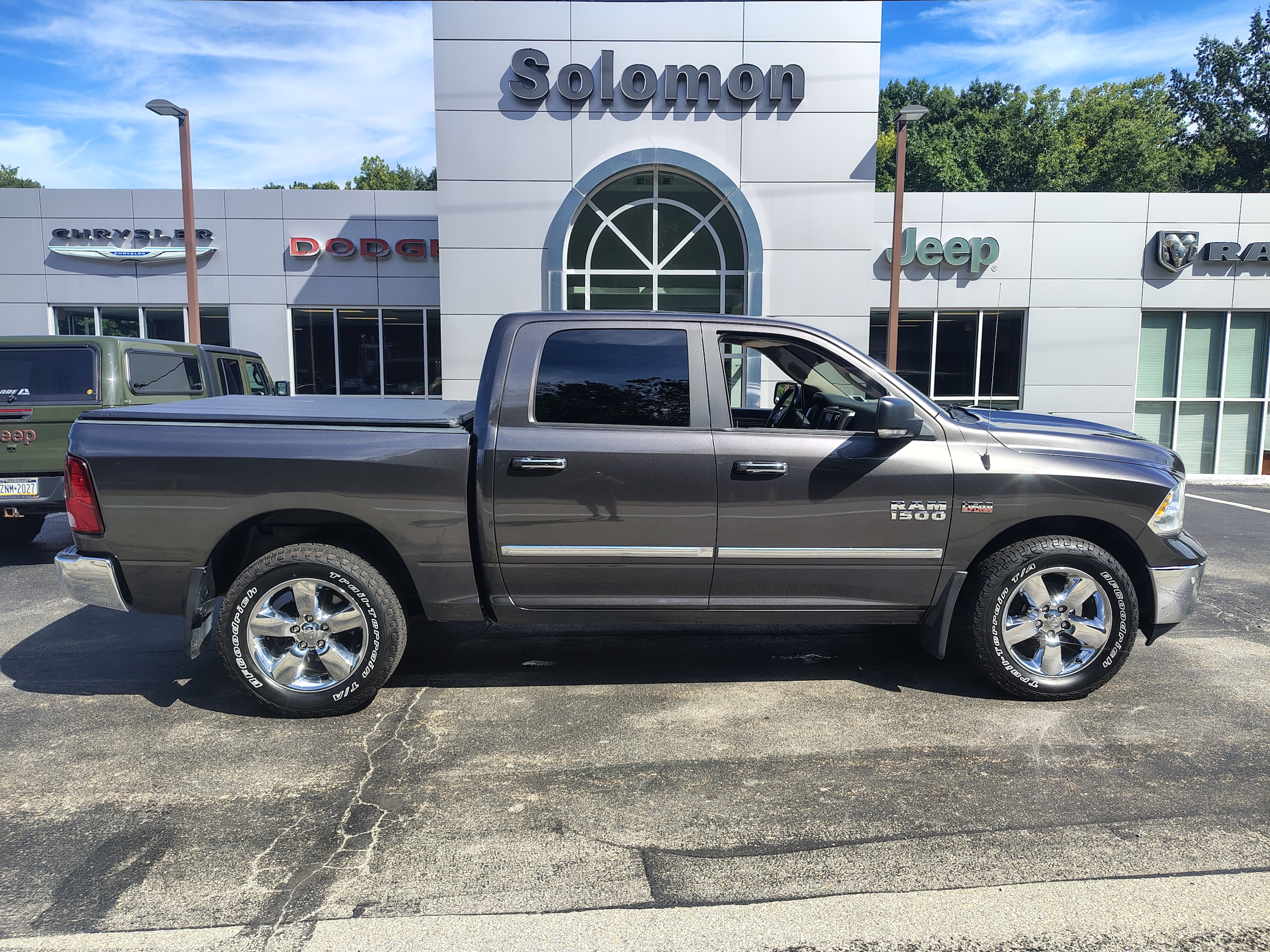 2018 Ram 1500 Big Horn Granite Crystal Metallic Clearcoat at Solomon CJD Carmichaels