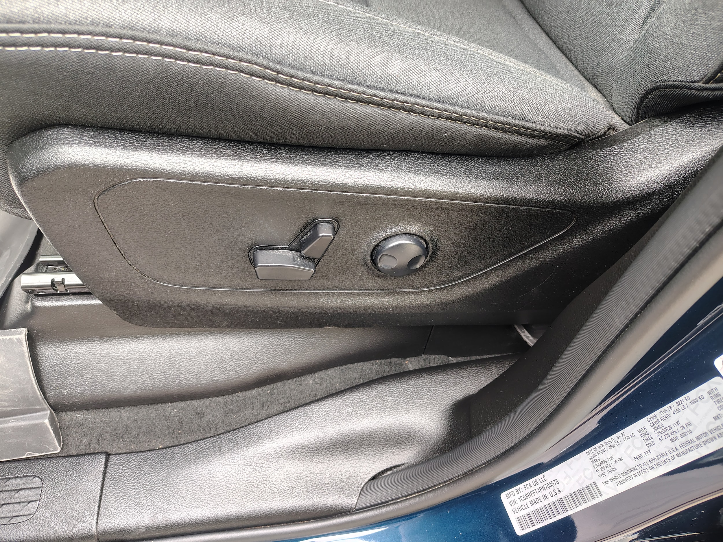 2023 Ram 1500 Big Horn Patriot Blue Pearlcoat at Solomon CJD Brownsville