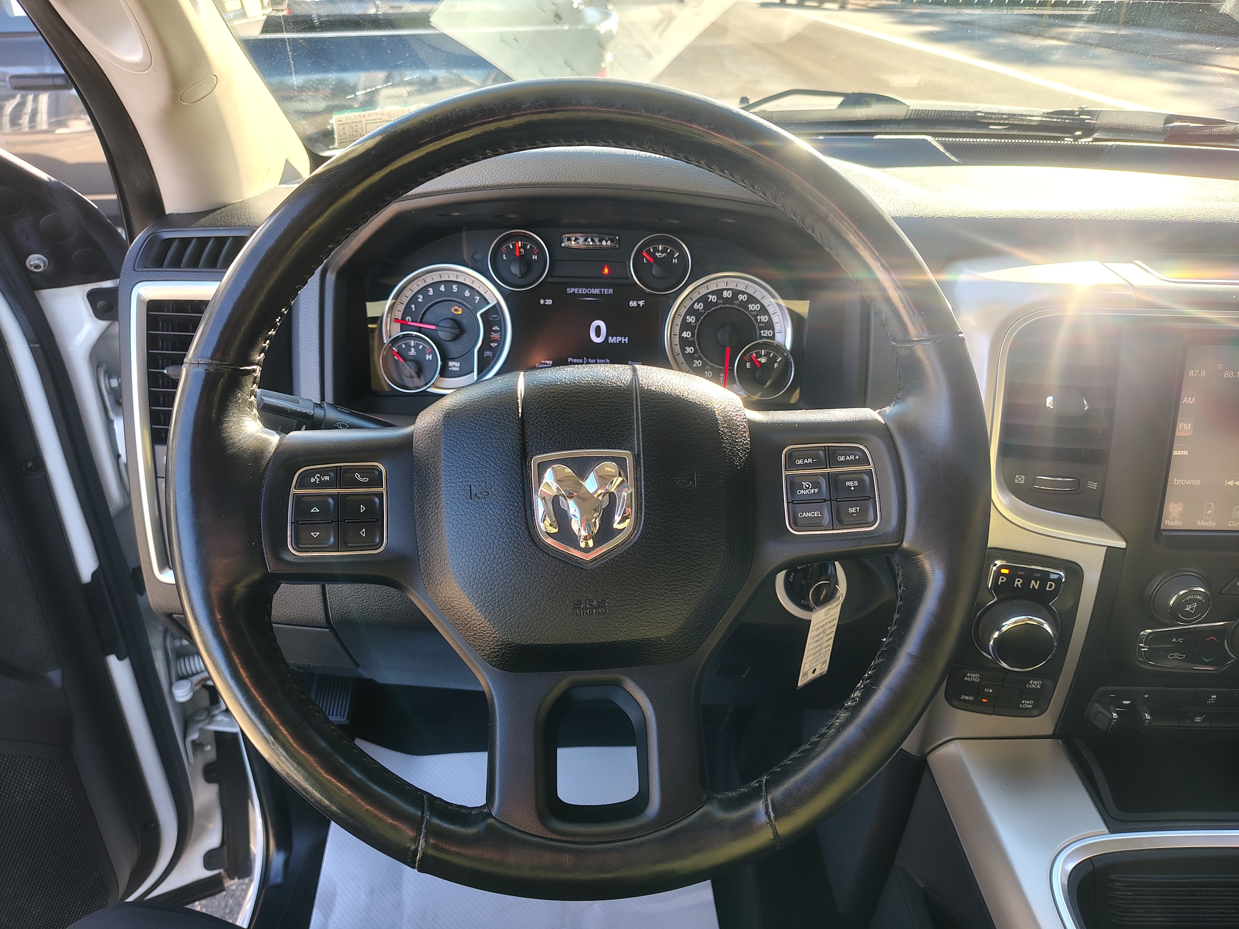 2016 Ram 1500 Big Horn Bright White Clearcoat at Solomon CJD Brownsville