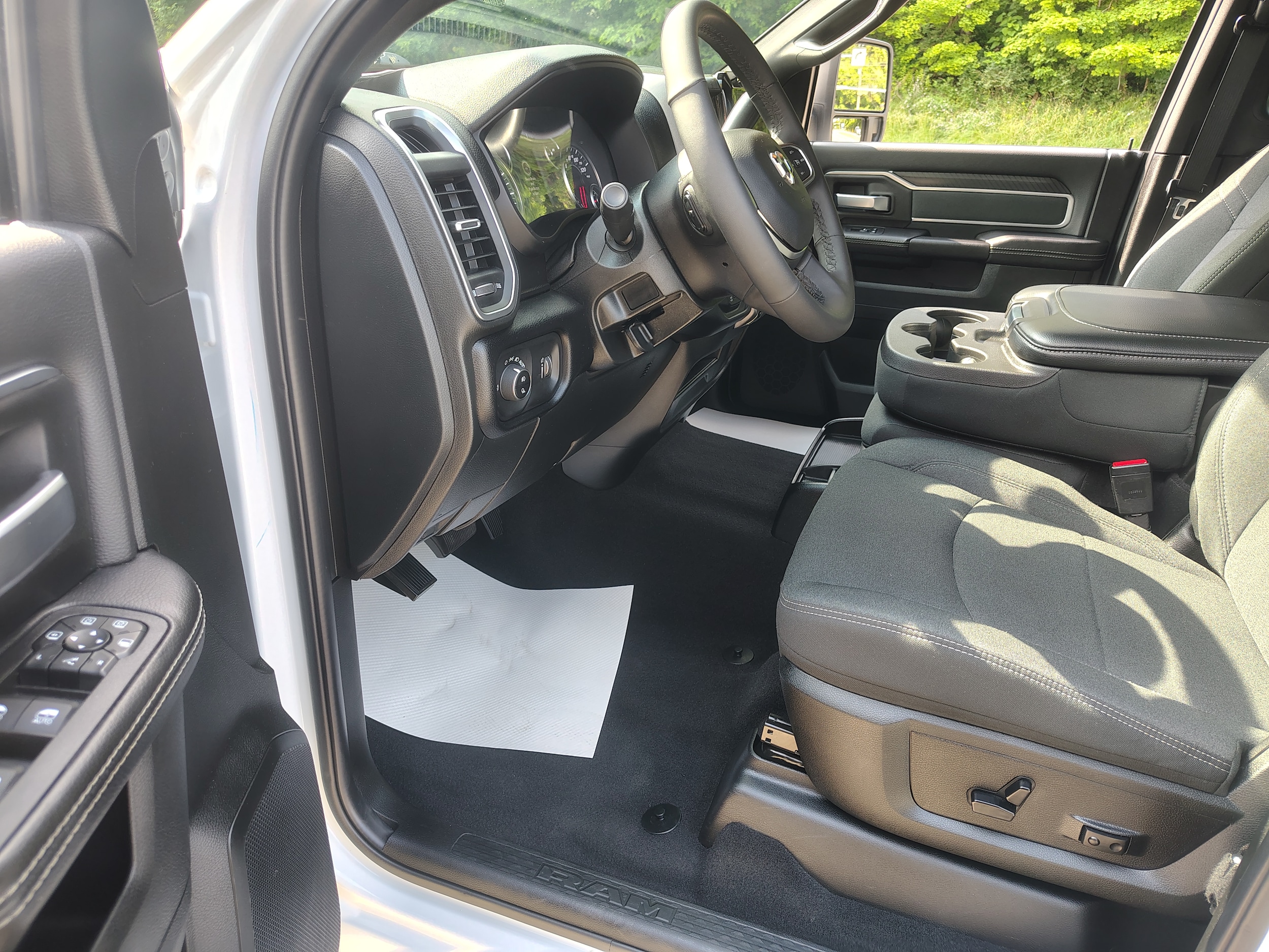 2025 Ram 2500 Big Horn Bright White Clearcoat at Solomon CJD Carmichaels
