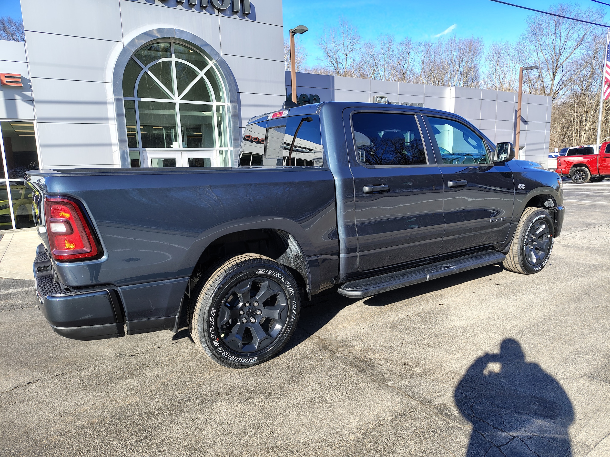 2026 Ram 1500 EXPRESS CREW CAB 4X4 5'7 BOX Forged Blue at Solomon CJD Carmichaels