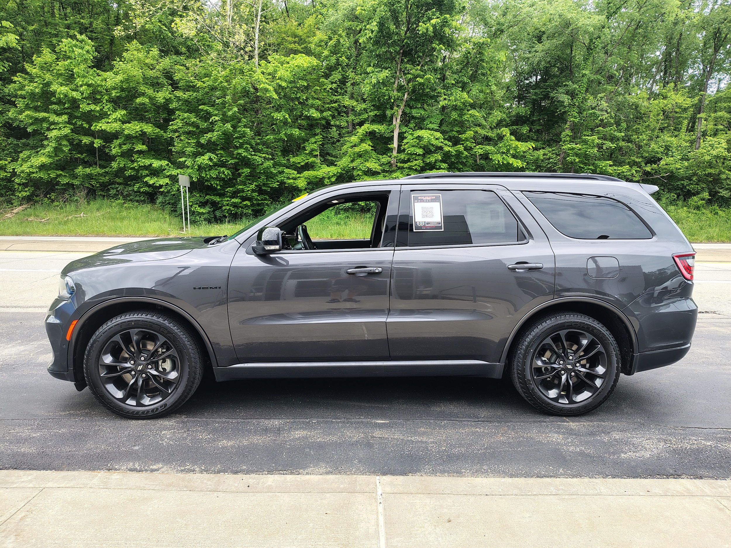 2024 Dodge Durango R/T Premium Vapor Gray at Solomon CJD Carmichaels