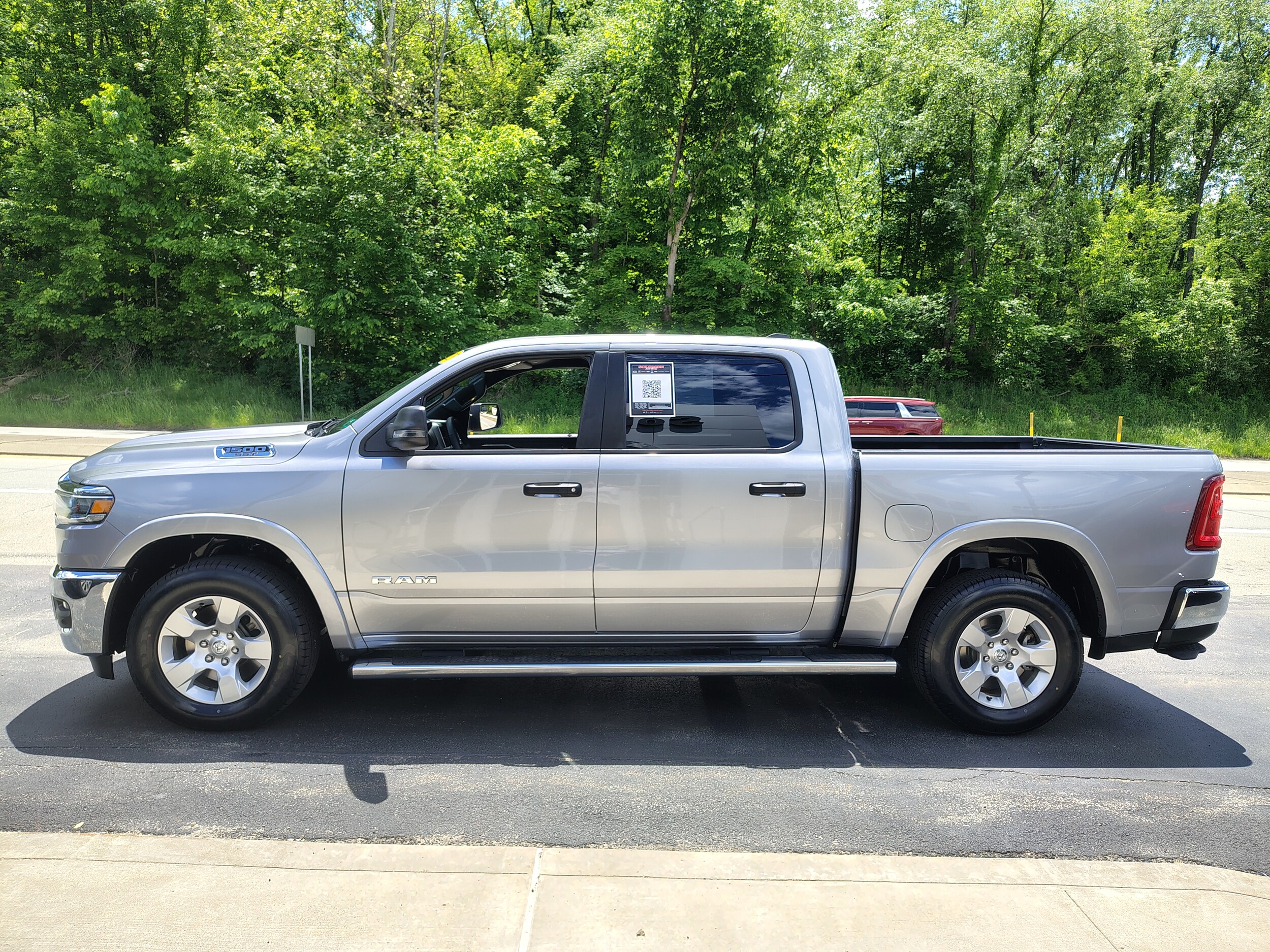 2025 Ram 1500 Big Horn Billet Silver Metallic Clearcoat at Solomon CJD Carmichaels