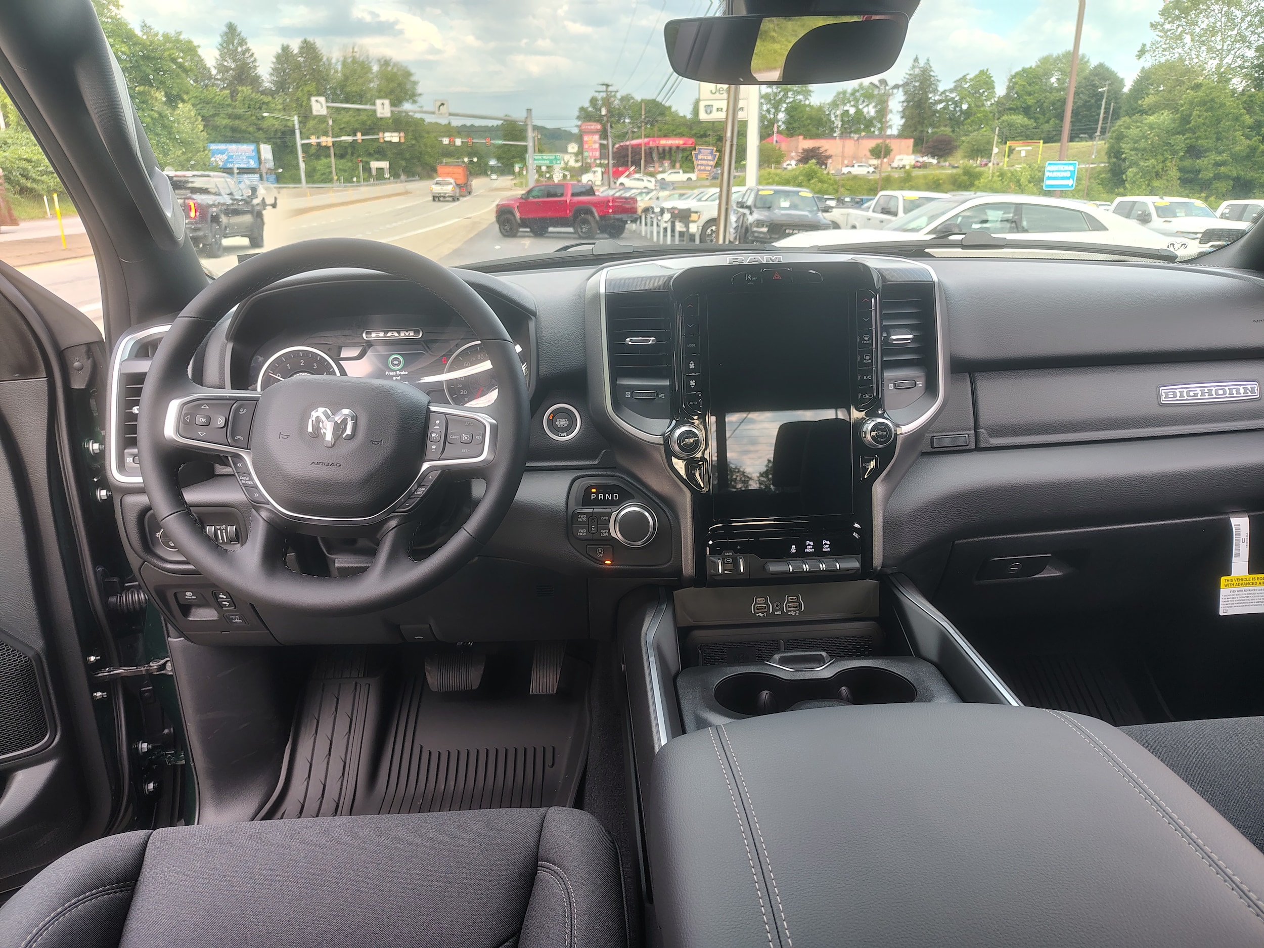 2026 Ram 1500 BIG HORN CREW CAB 4X4 5'7 BOX Serrano Green at Solomon CJD Carmichaels