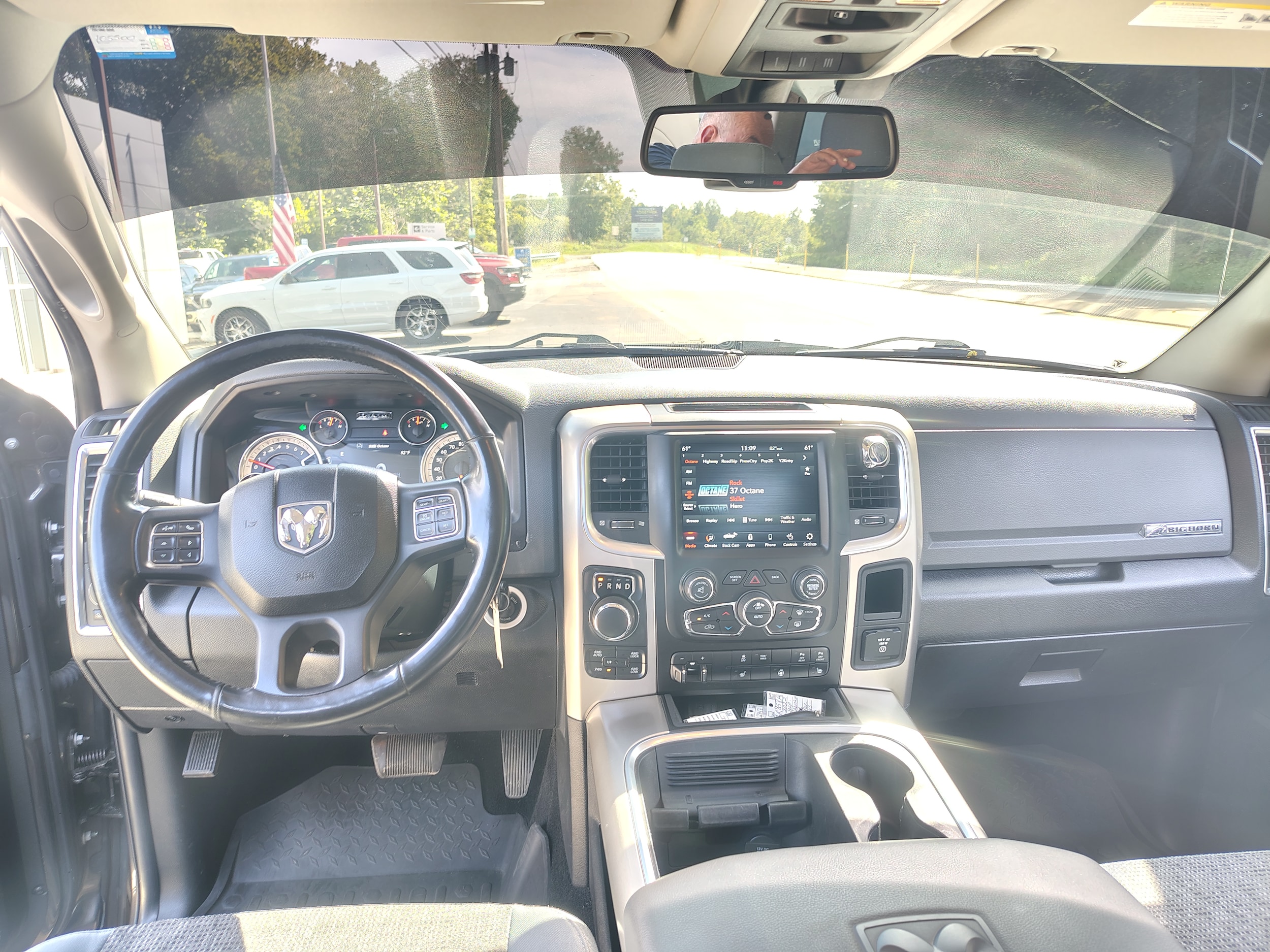 2018 Ram 1500 Big Horn Granite Crystal Metallic Clearcoat at Solomon CJD Carmichaels