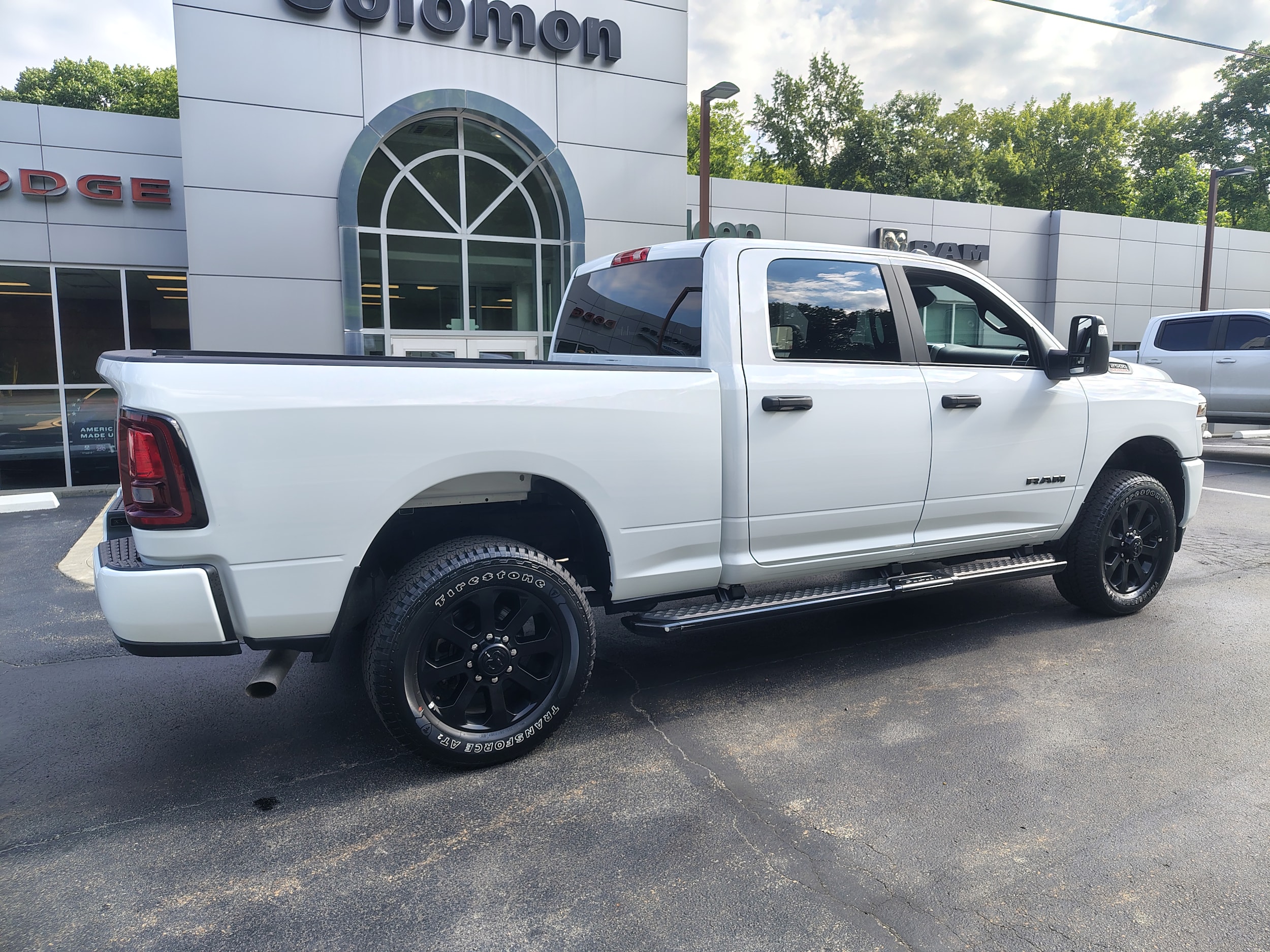 2025 Ram 2500 Big Horn Bright White Clearcoat at Solomon CJD Carmichaels