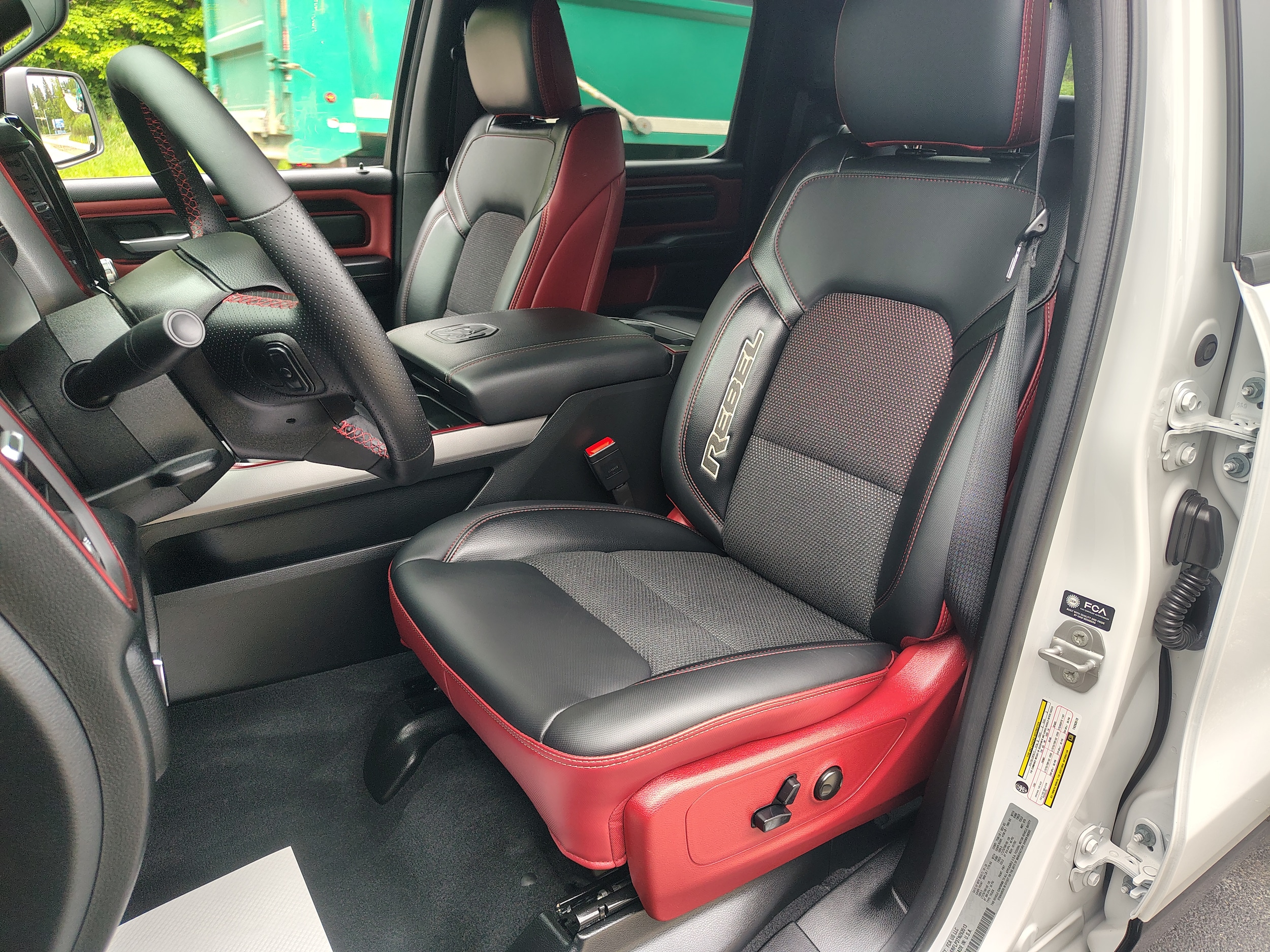 2026 Ram 1500 Rebel Bright White Clearcoat at Solomon CJD Brownsville
