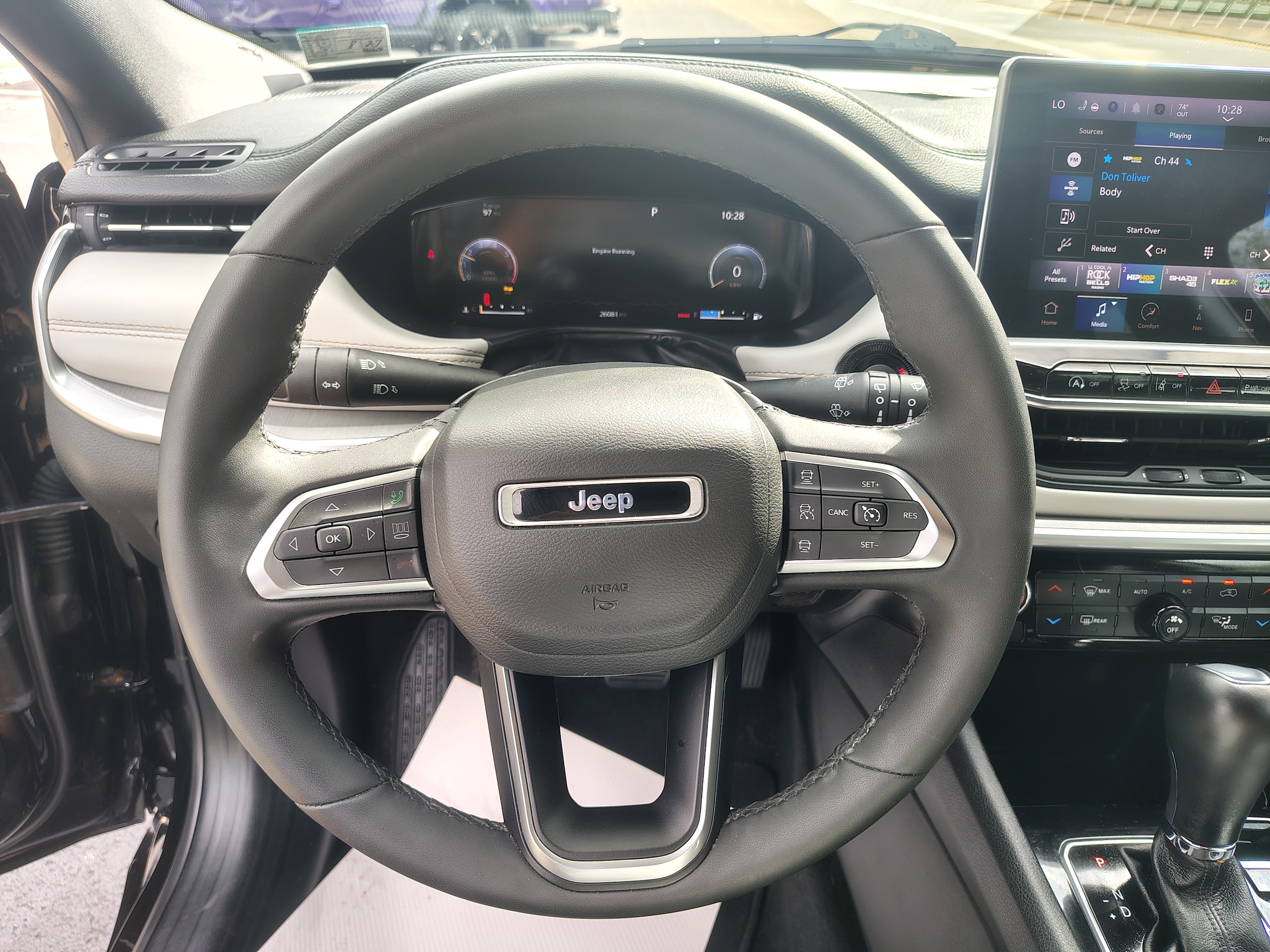 2025 Jeep Compass Limited Diamond Black Crystal Pearlcoat at Solomon CJD Carmichaels