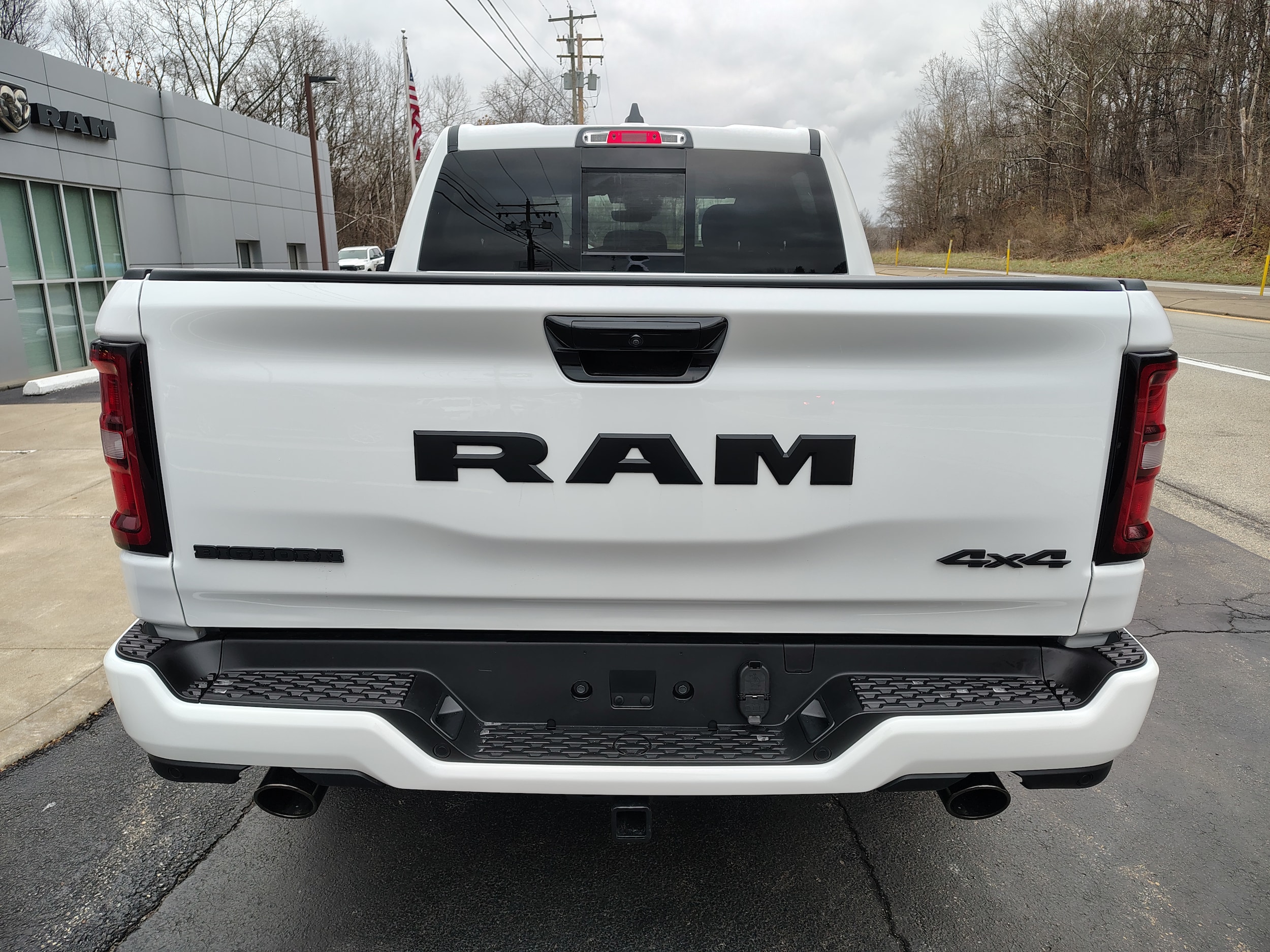 2026 Ram 1500 BIG HORN CREW CAB 4X4 5'7 BOX Bright White at Solomon CJD Carmichaels