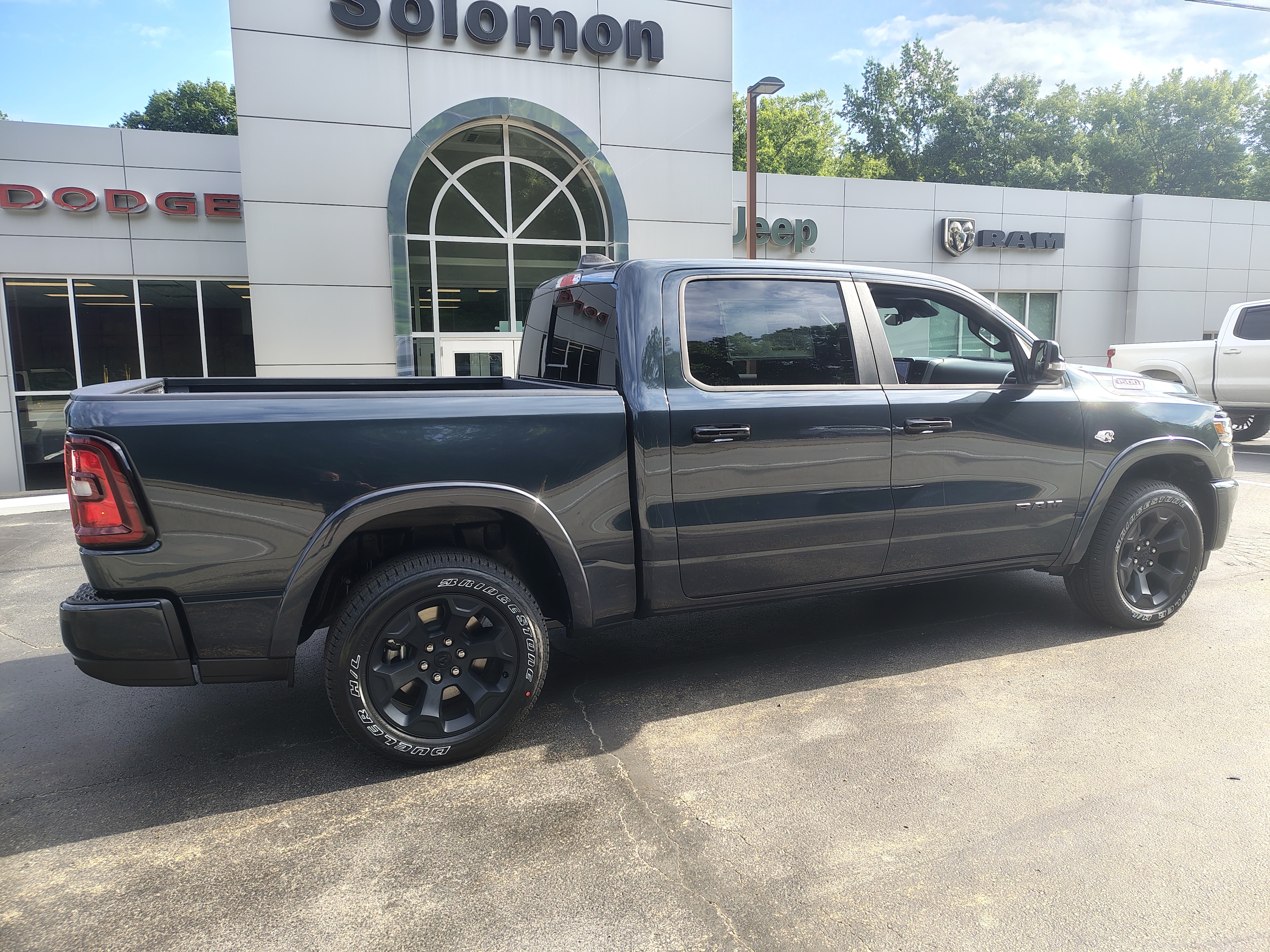 2026 Ram 1500 BIG HORN CREW CAB 4X4 5'7 BOX Forged Blue at Solomon CJD Carmichaels