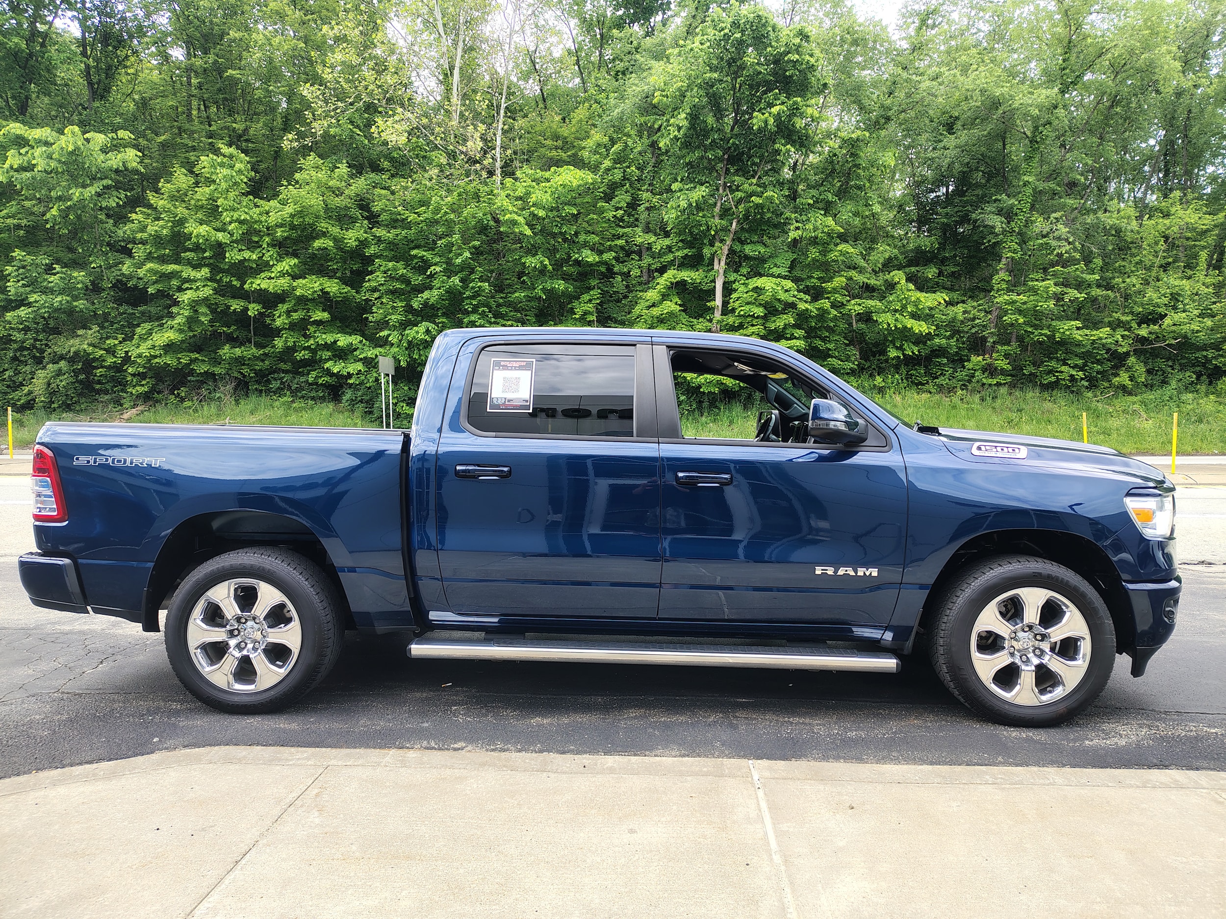 2023 Ram 1500 Big Horn Patriot Blue Pearlcoat at Solomon CJD Brownsville