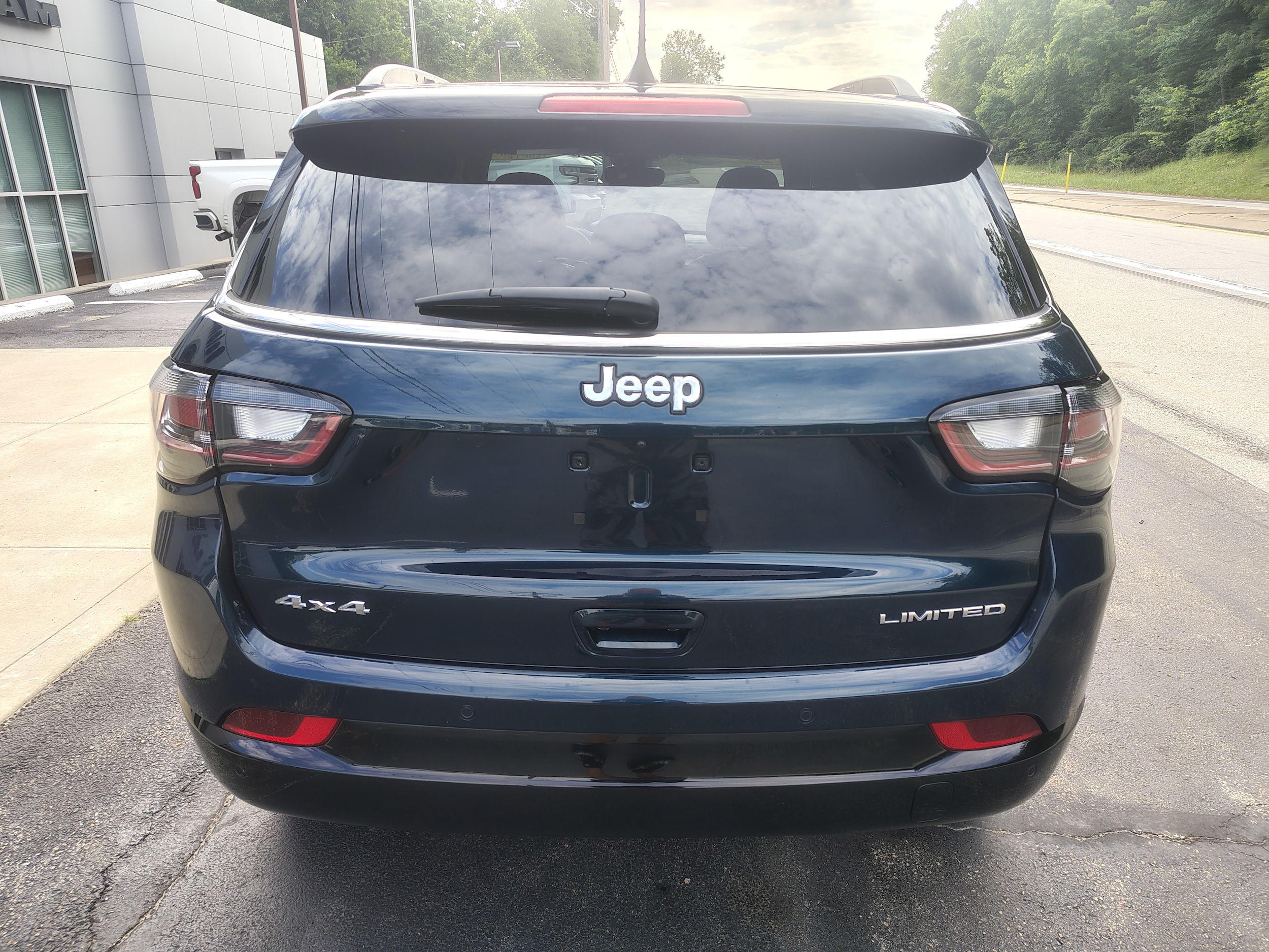 2024 Jeep Compass Limited Fathom Blue Pearlcoat at Solomon CJD Carmichaels