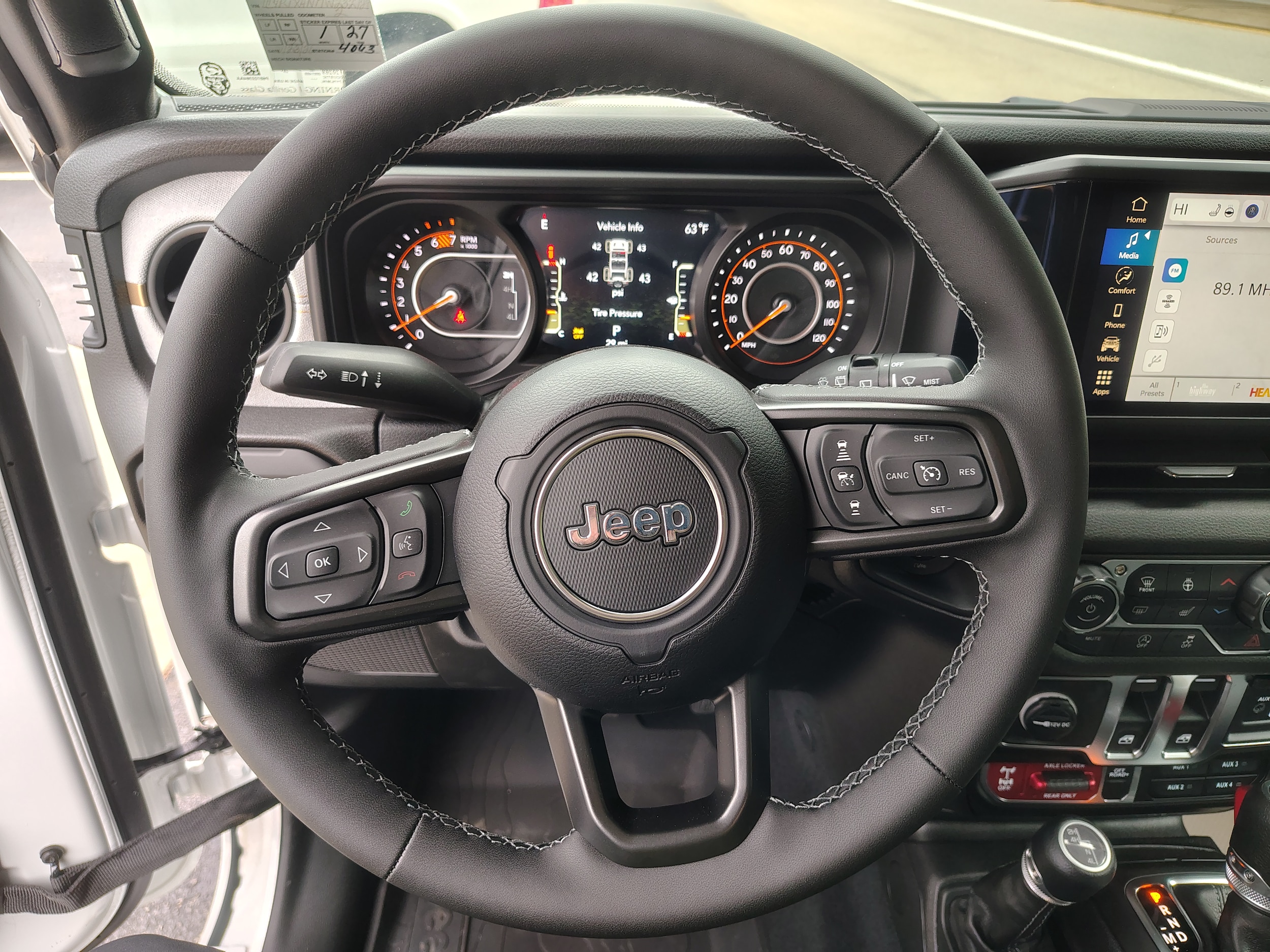2026 Jeep Wrangler 2-DOOR WILLYS Bright White at Three Rivers CJD