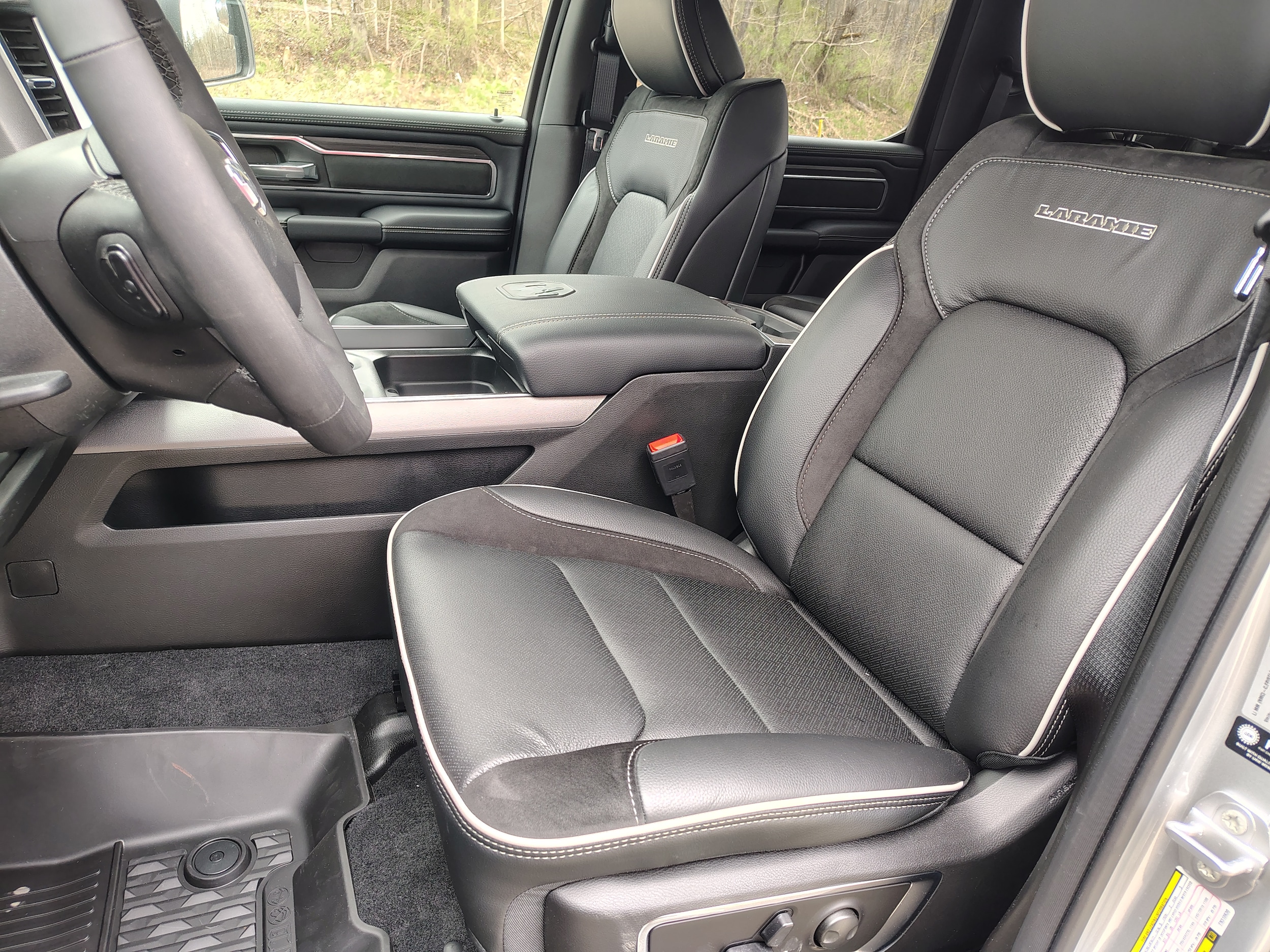 2026 Ram 1500 LARAMIE CREW CAB 4X4 5'7 BOX Silver Zynith at Solomon CJD Carmichaels
