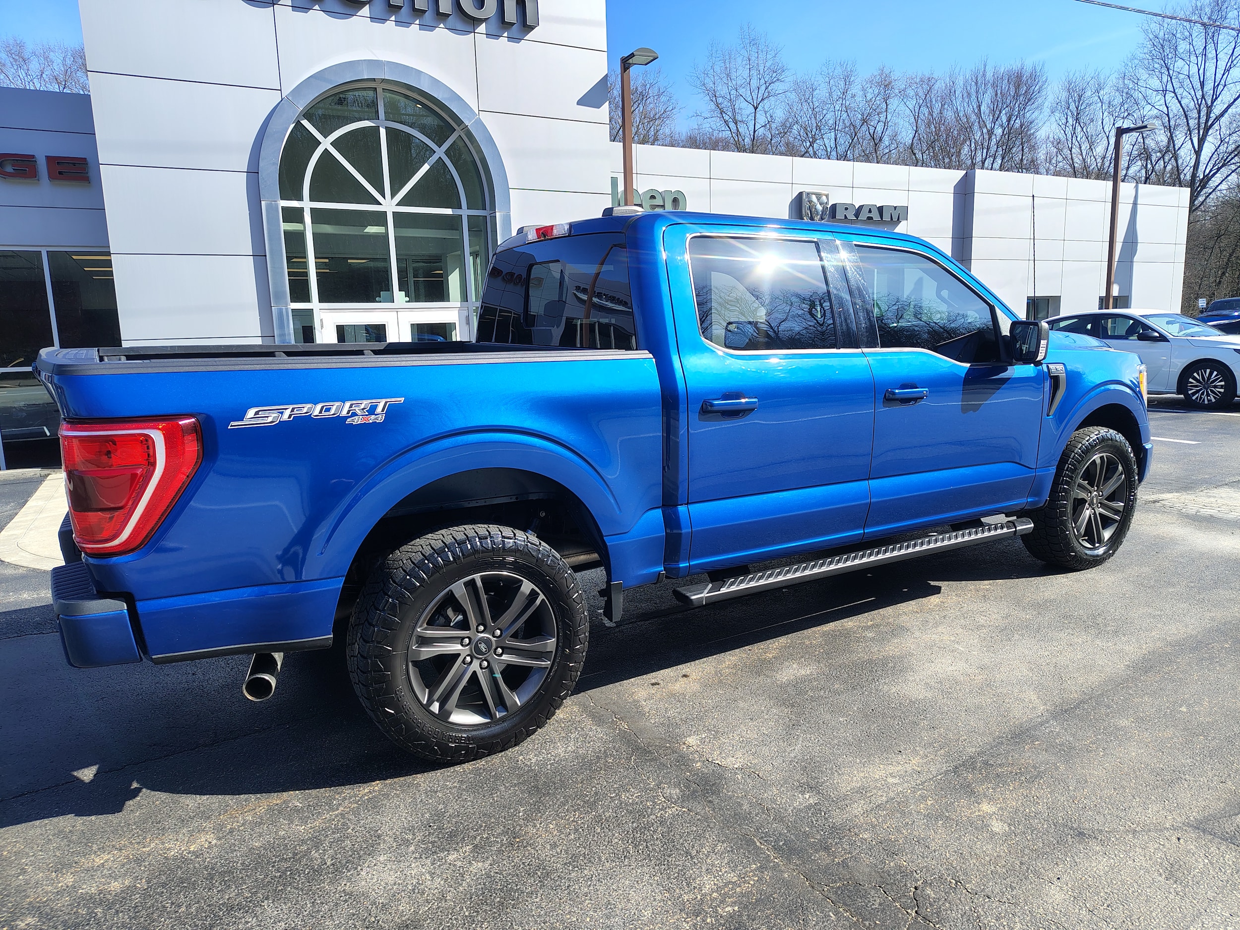 2022 Ford F-150 XLT Blue at Solomon CJD Carmichaels