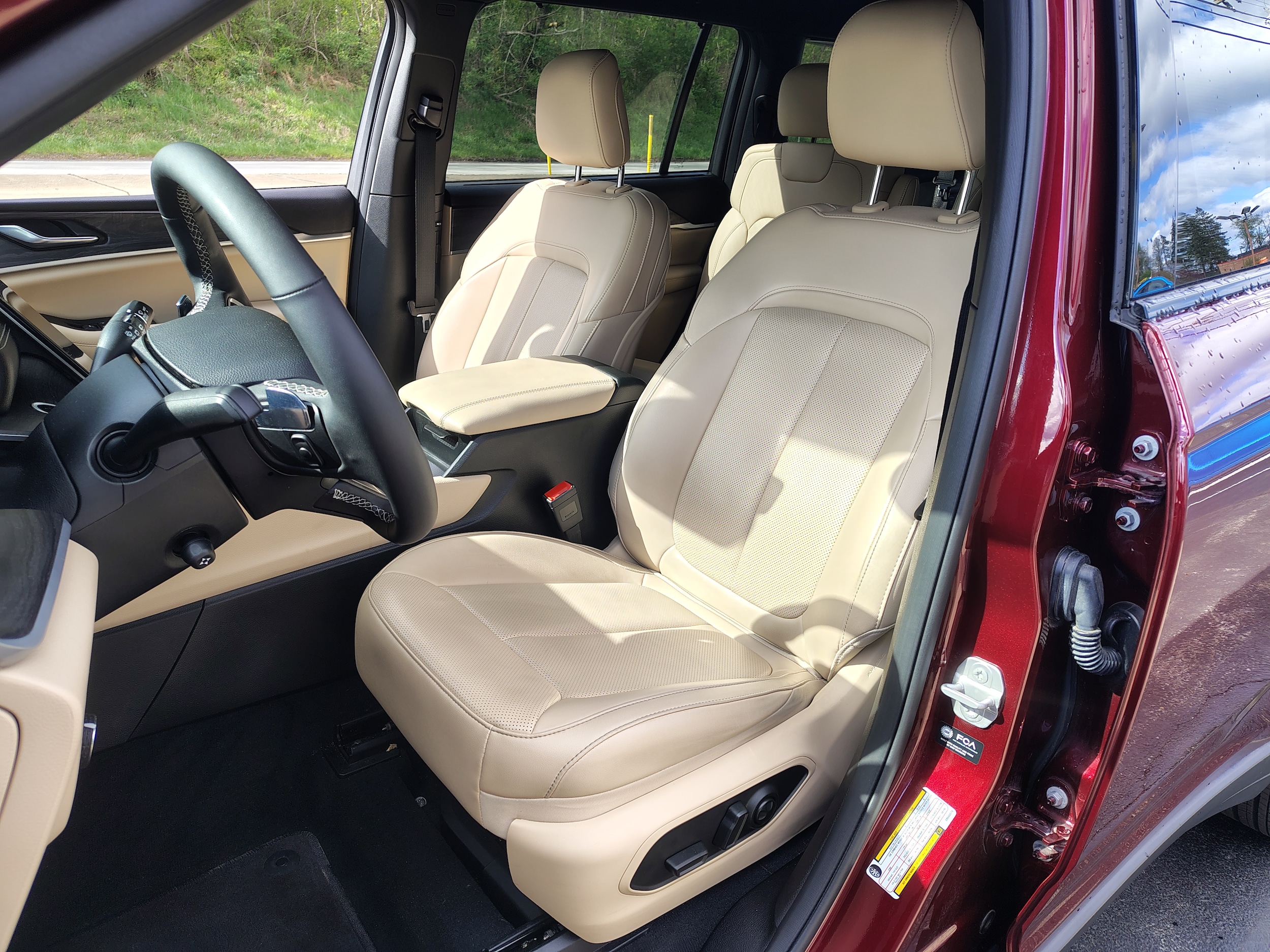 2025 Jeep Grand Cherokee L Limited Velvet Red Pearlcoat at Solomon CJD Carmichaels