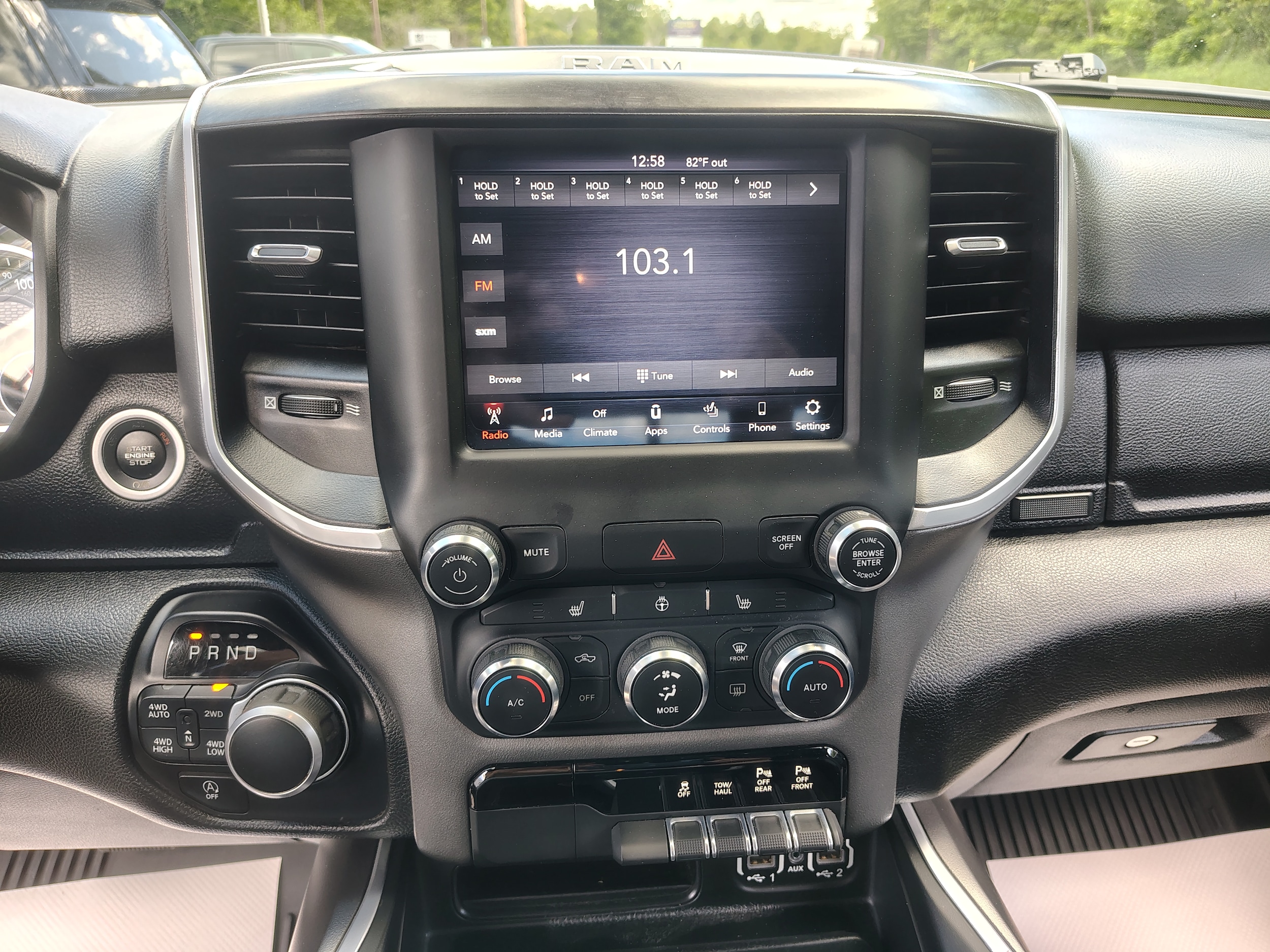 2021 Ram 1500 Big Horn Diamond Black Crystal Pearlcoat at Solomon CJD Brownsville