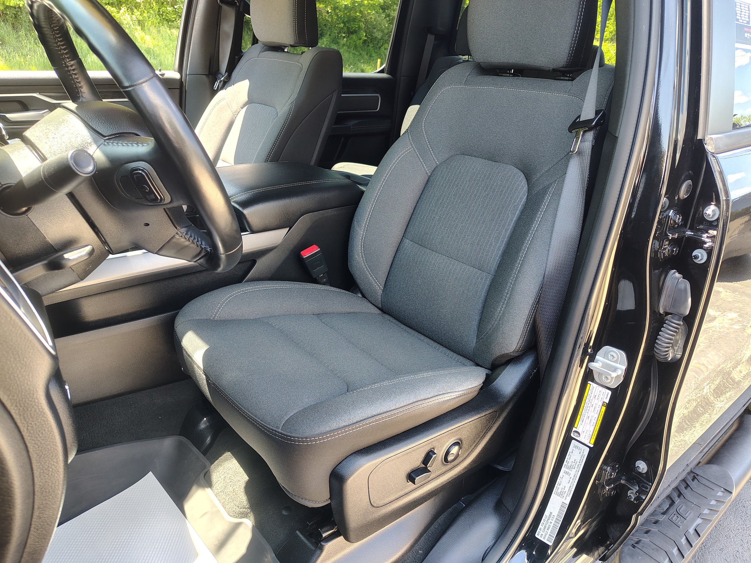 2023 Ram 1500 Big Horn Diamond Black Crystal Pearlcoat at Solomon CJD Brownsville