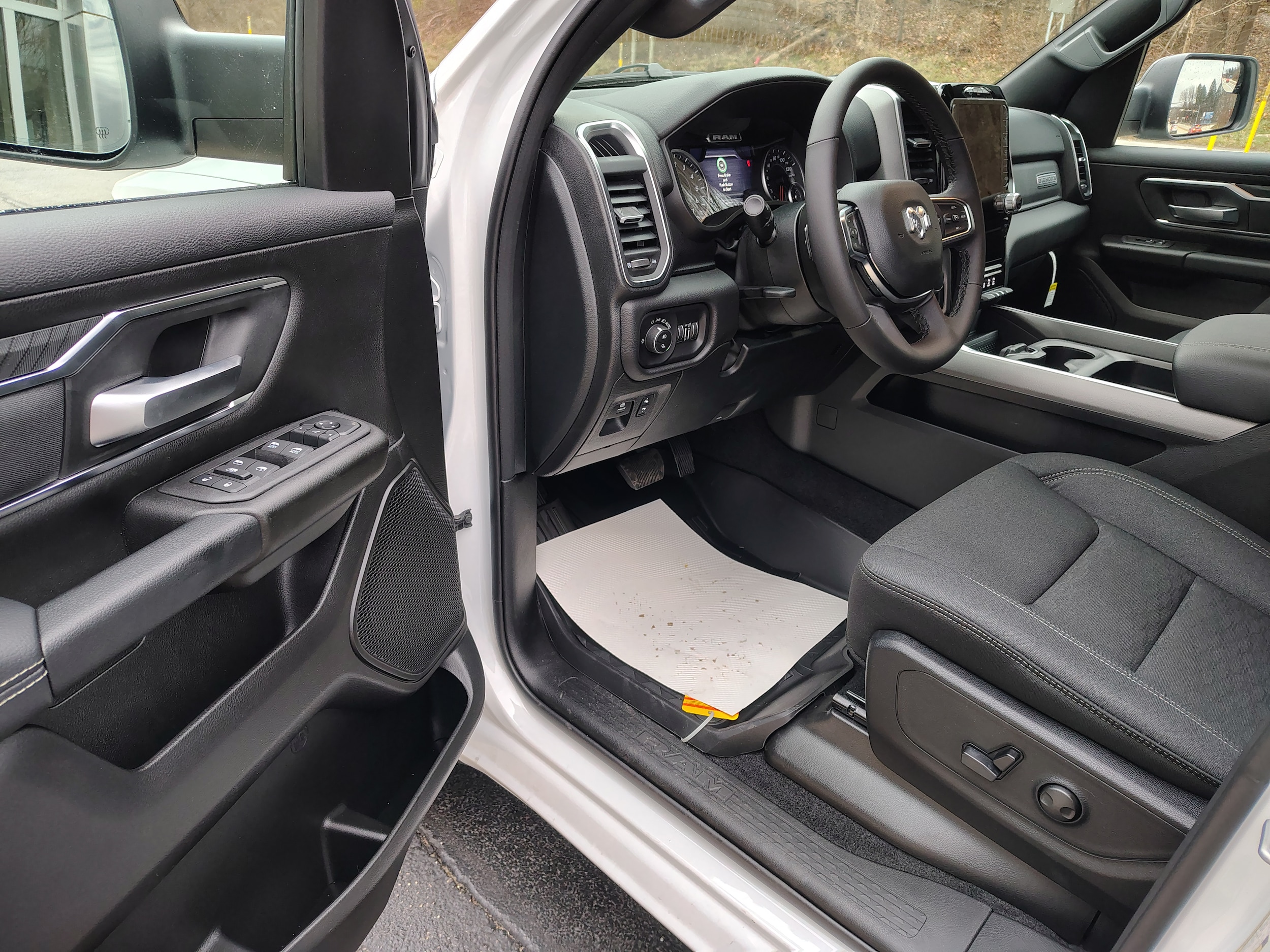 2026 Ram 1500 BIG HORN CREW CAB 4X4 5'7 BOX Bright White at Solomon CJD Carmichaels