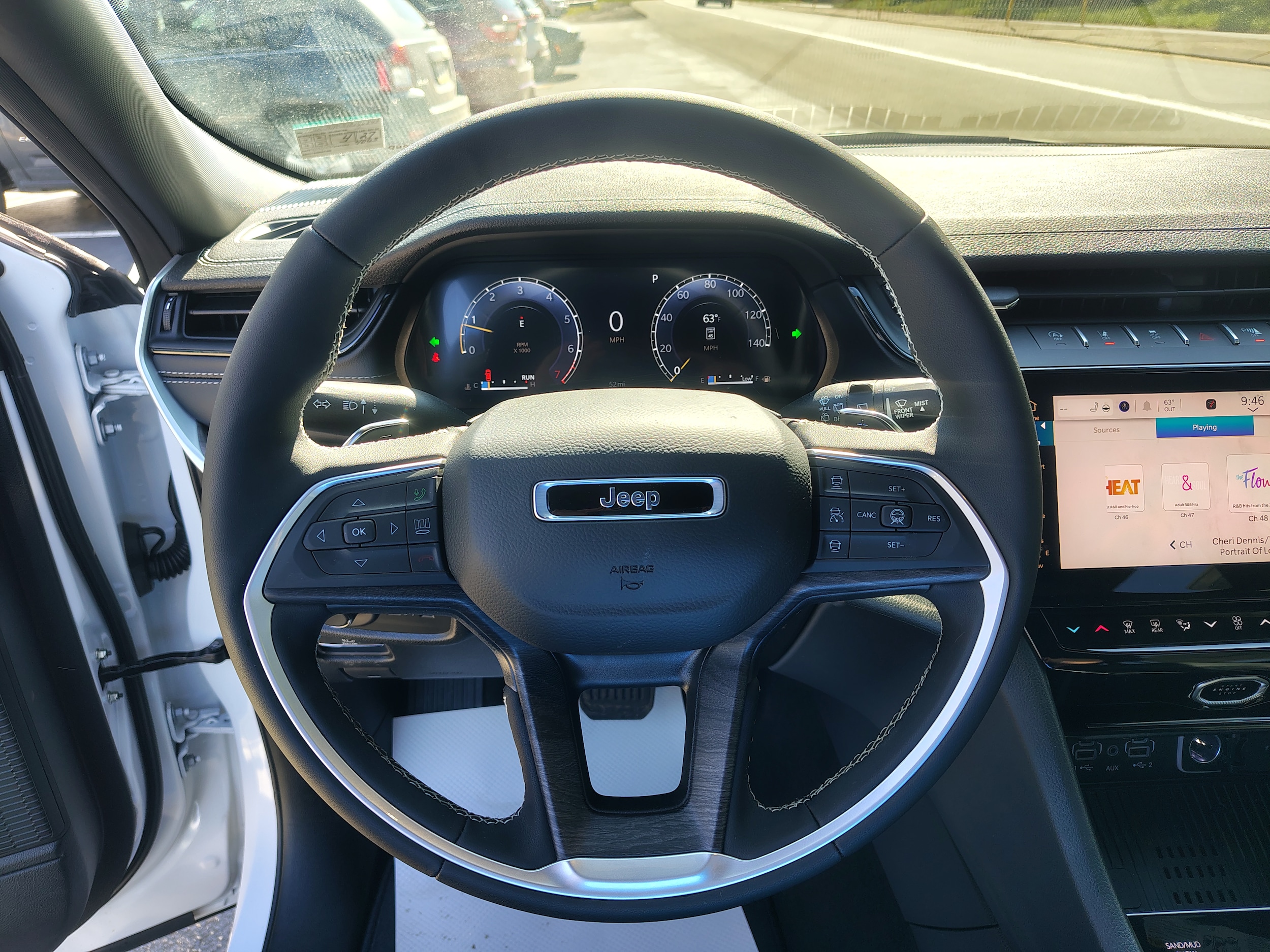 2026 Jeep Grand Cherokee LAREDO ALTITUDE 4X4 Bright White at Rick Weaver GMC
