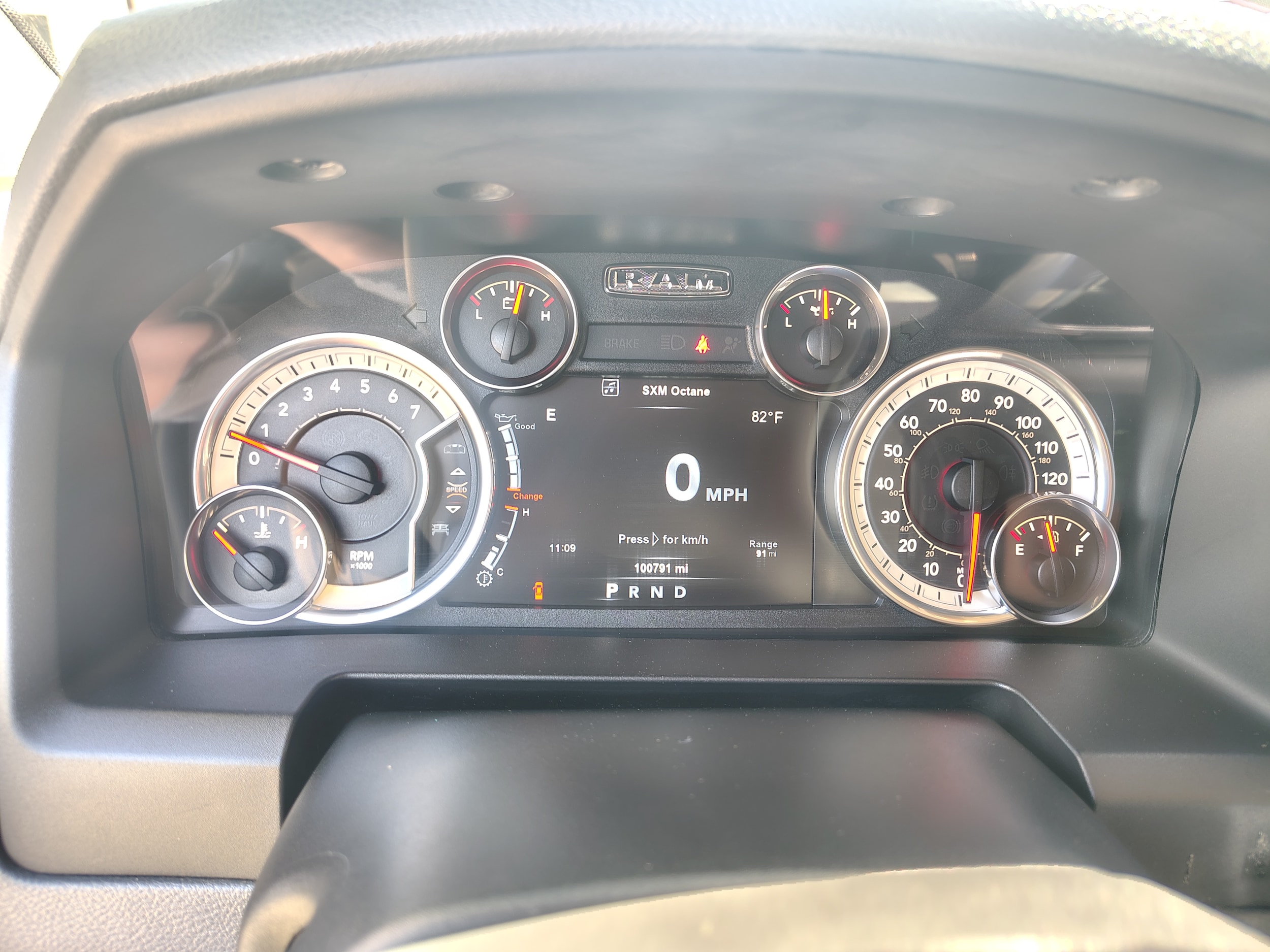2018 Ram 1500 Big Horn Granite Crystal Metallic Clearcoat at Solomon CJD Carmichaels
