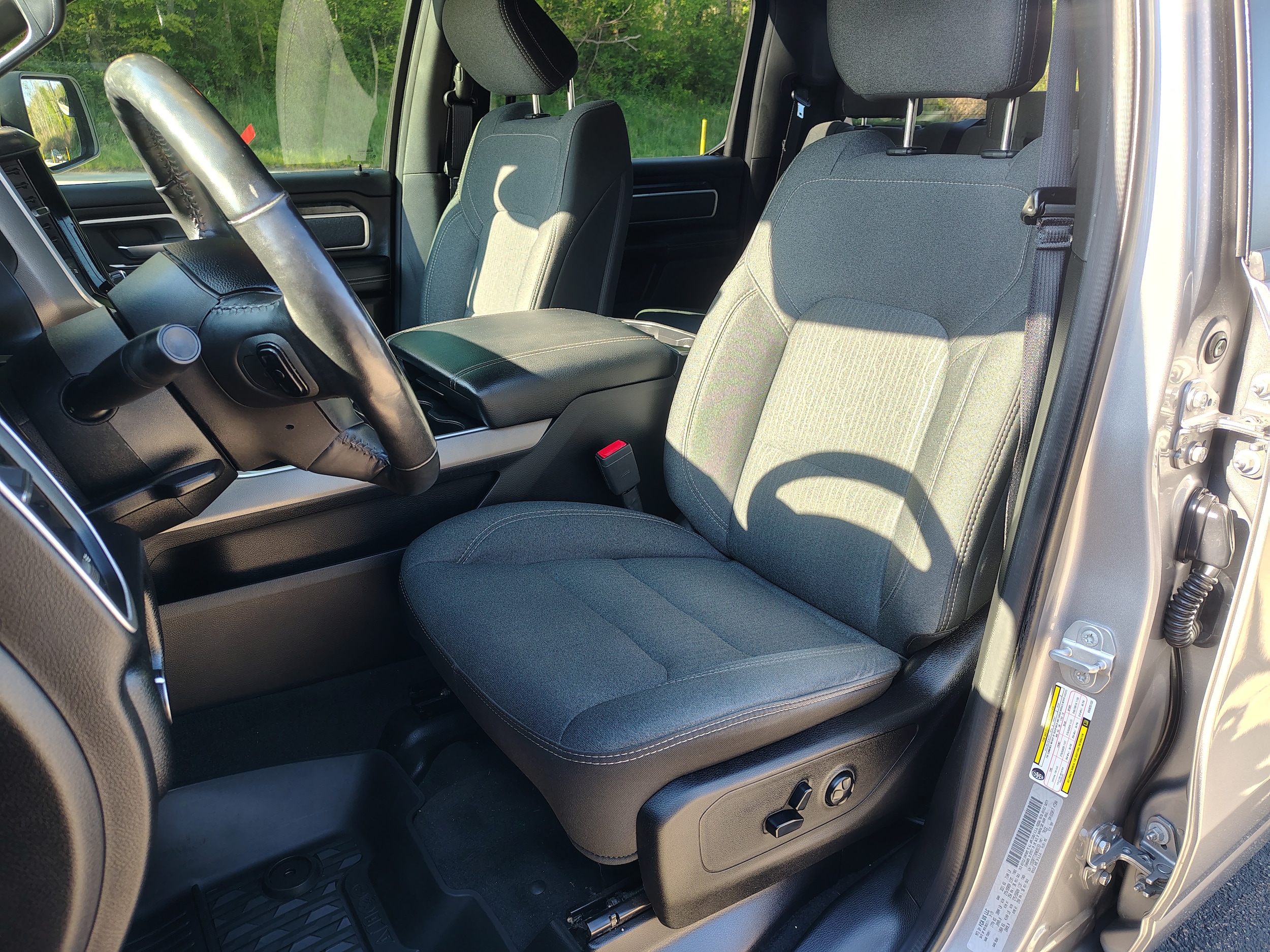 2019 Ram 1500 Big Horn/Lone Star Billet Silver Metallic Clearcoat at Solomon CJD Brownsville