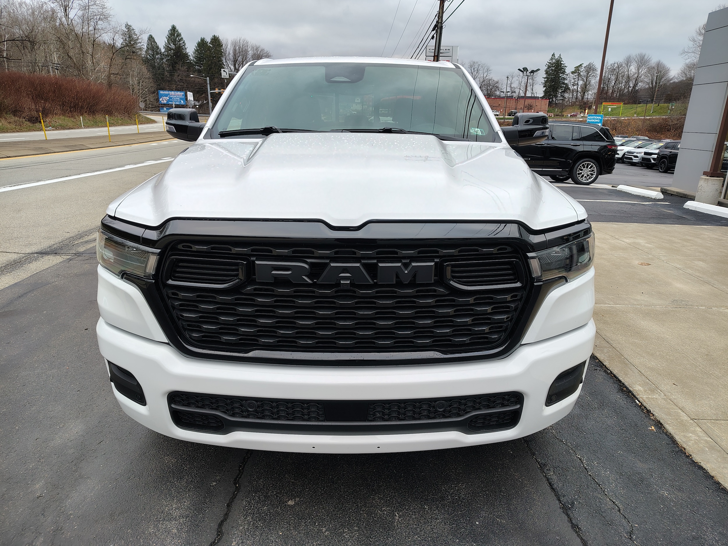 2026 Ram 1500 BIG HORN CREW CAB 4X4 5'7 BOX Bright White at Solomon CJD Carmichaels