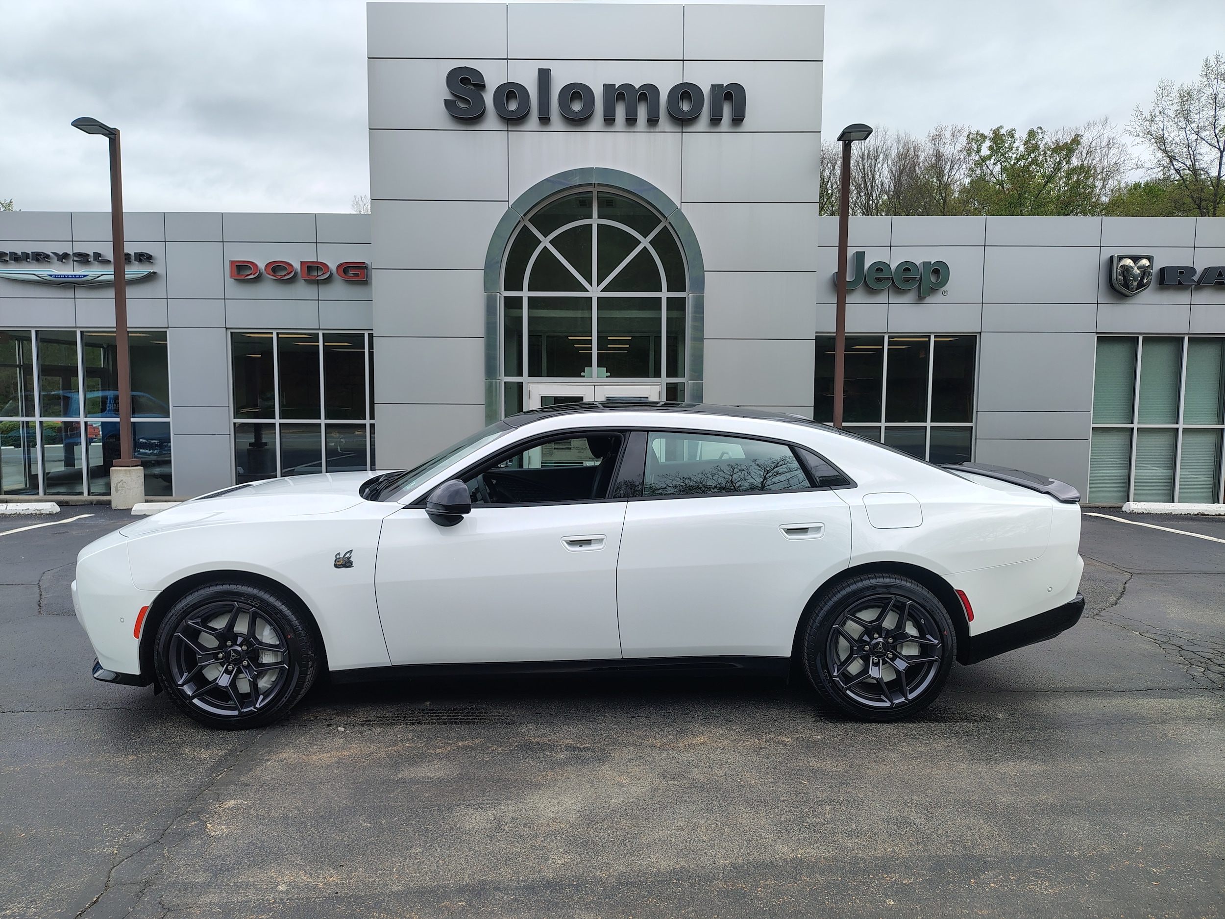 2026 Dodge Charger SCAT PACK 4-DOOR AWD White Knuckle at Solomon CJD Brownsville