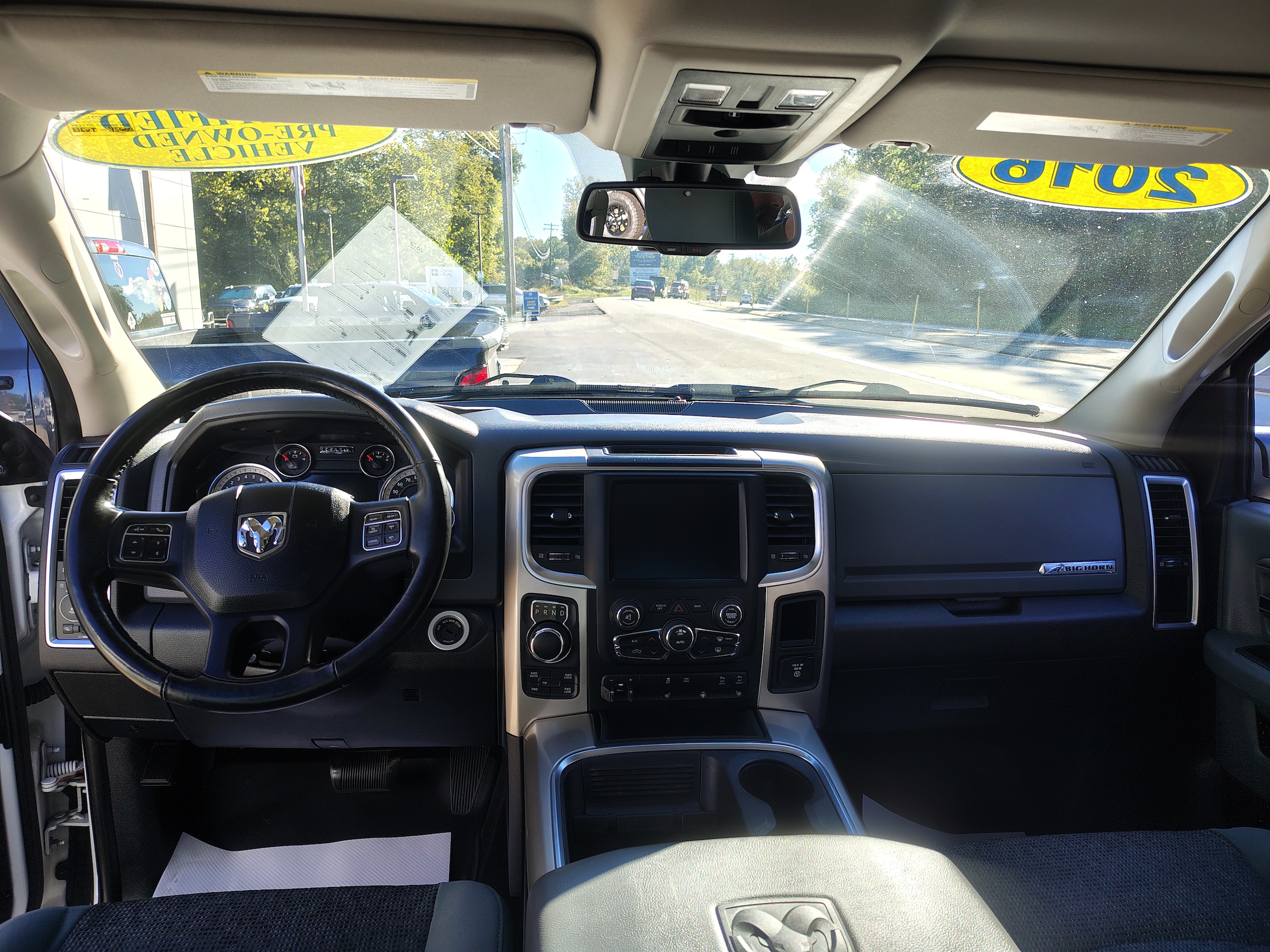2016 Ram 1500 Big Horn Bright White Clearcoat at Solomon CJD Brownsville