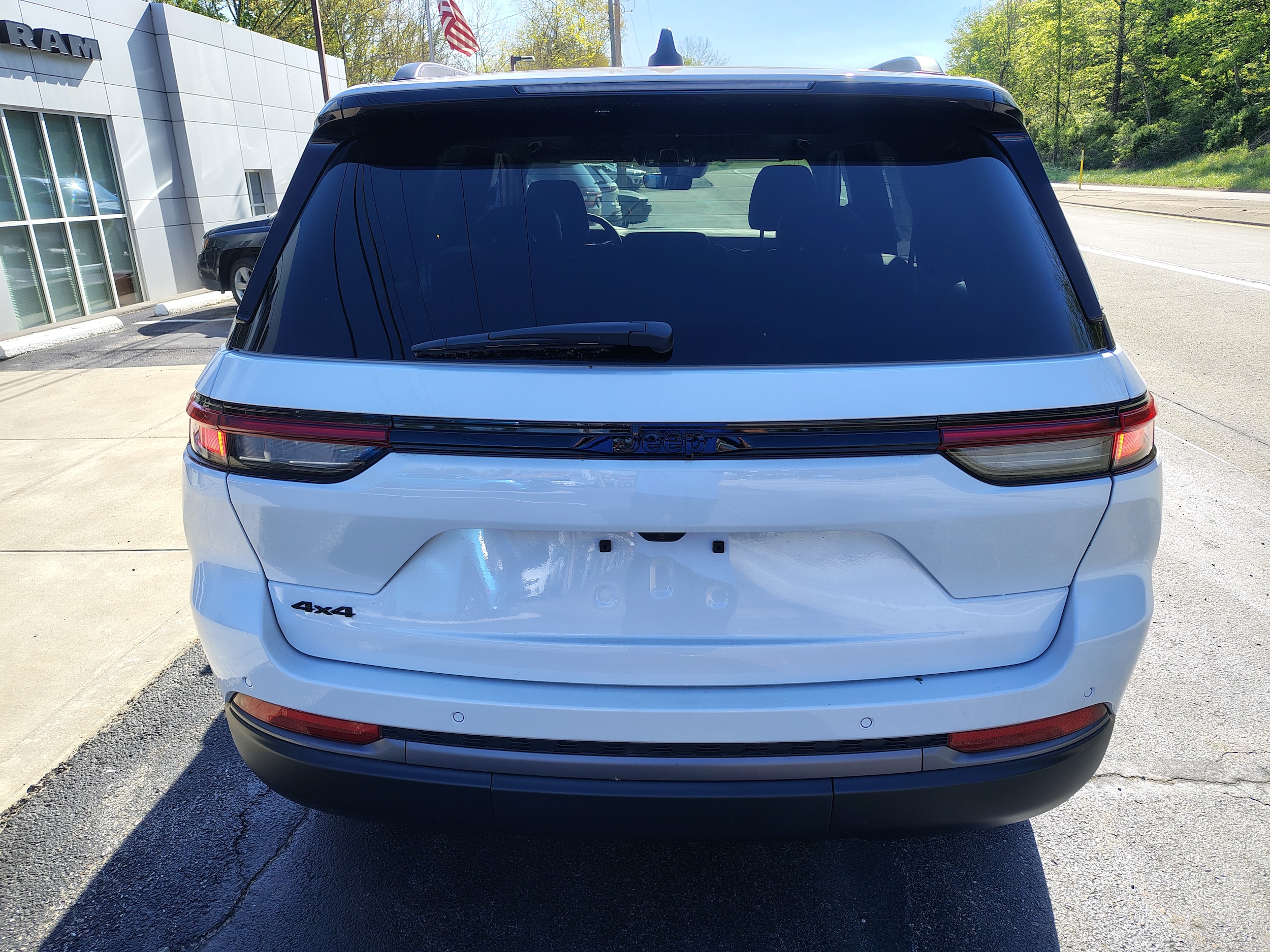 2026 Jeep Grand Cherokee LAREDO ALTITUDE 4X4 Bright White at Rick Weaver GMC