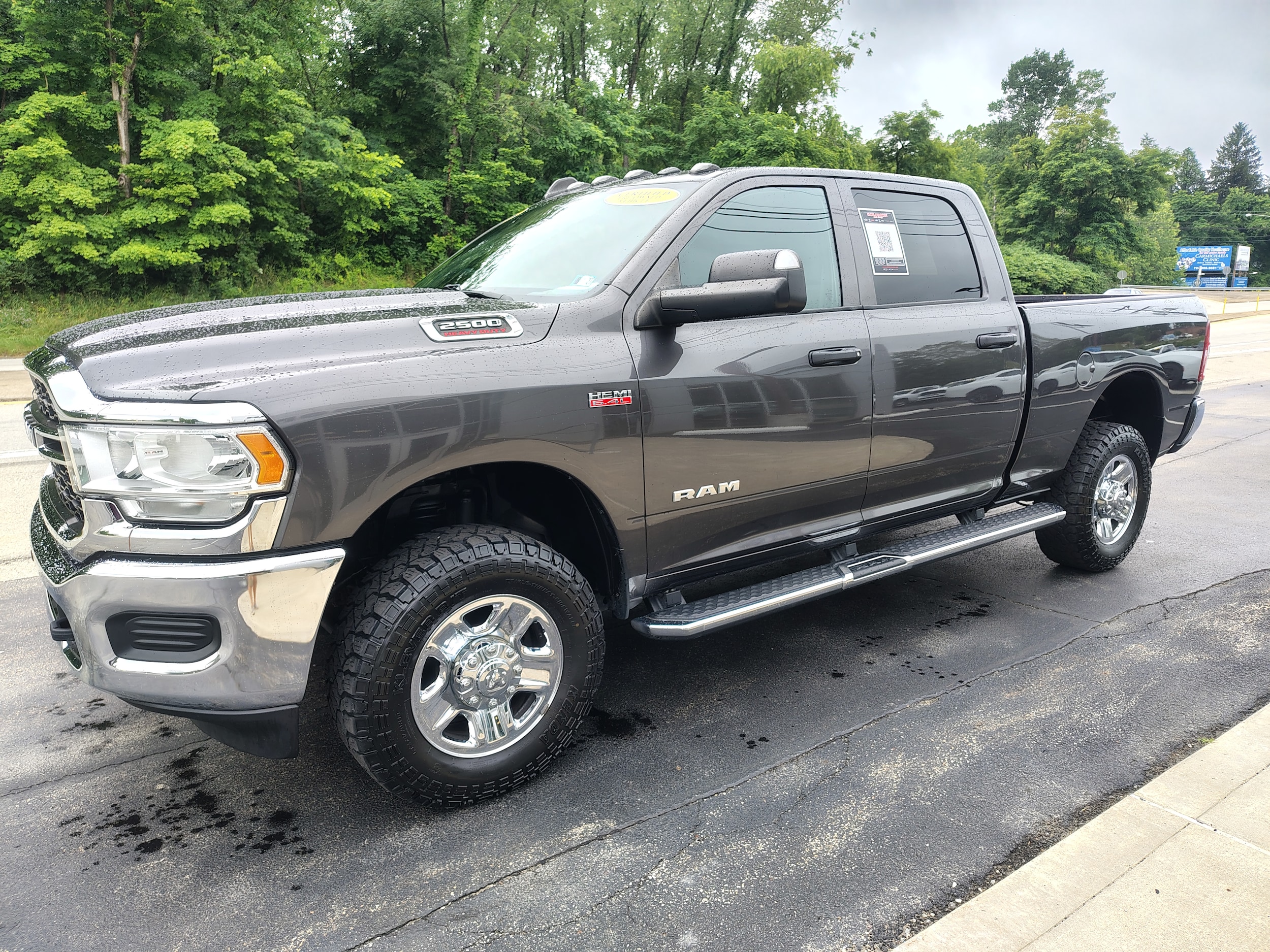 2022 Ram 2500 Tradesman Granite Crystal Metallic Clearcoat at Solomon CJD Brownsville