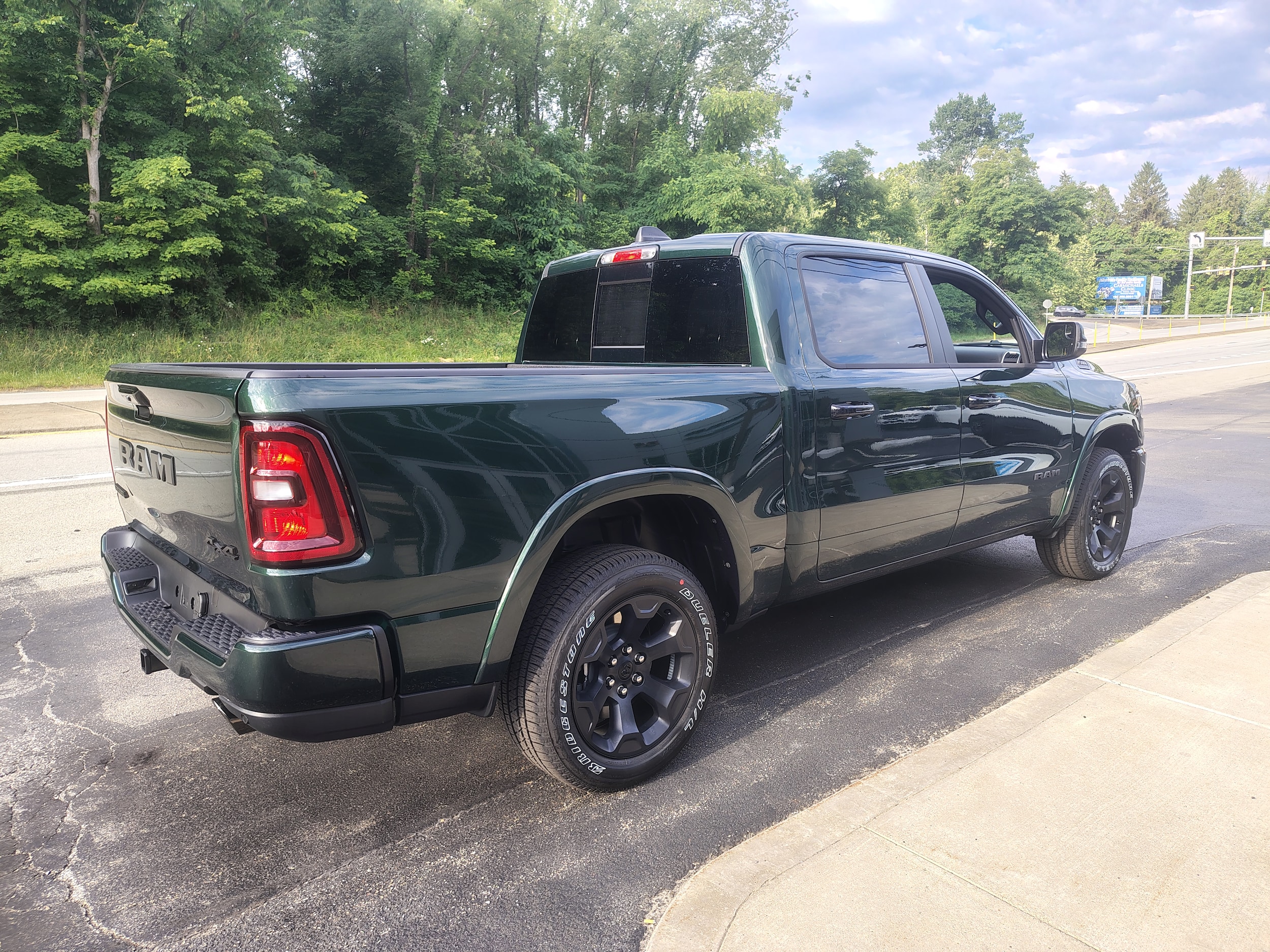 2026 Ram 1500 BIG HORN CREW CAB 4X4 5'7 BOX Serrano Green at Solomon CJD Carmichaels