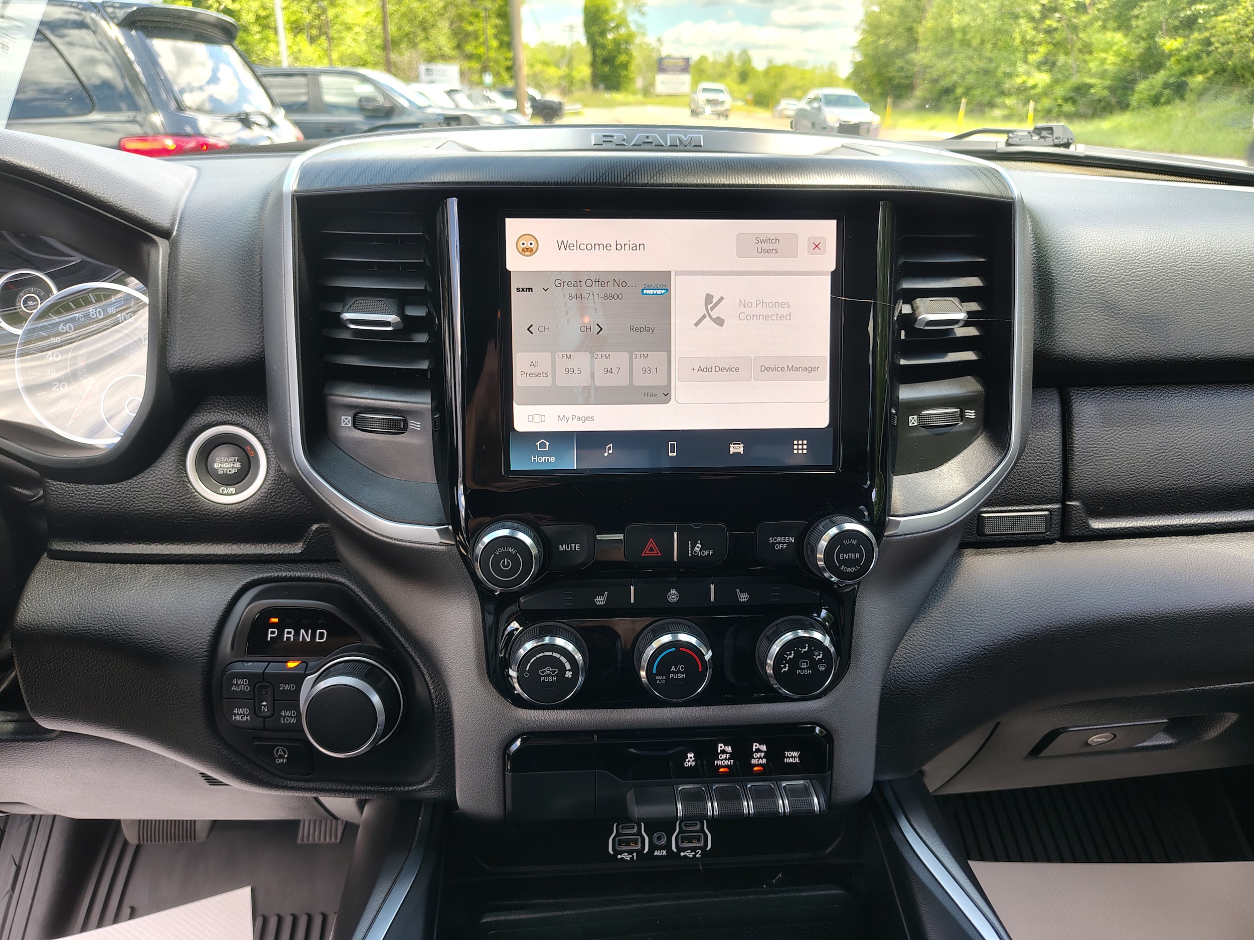 2025 Ram 1500 Big Horn Billet Silver Metallic Clearcoat at Solomon CJD Carmichaels