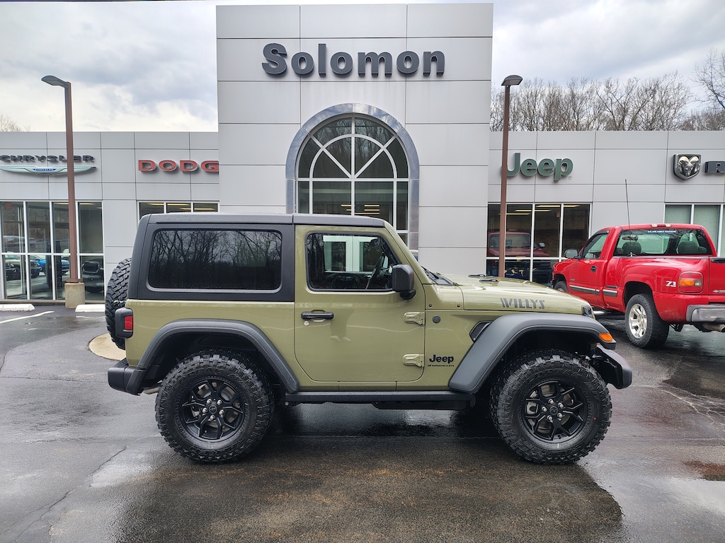 New 2026 Jeep Wrangler 2-DOOR WILLYS Sport Utility