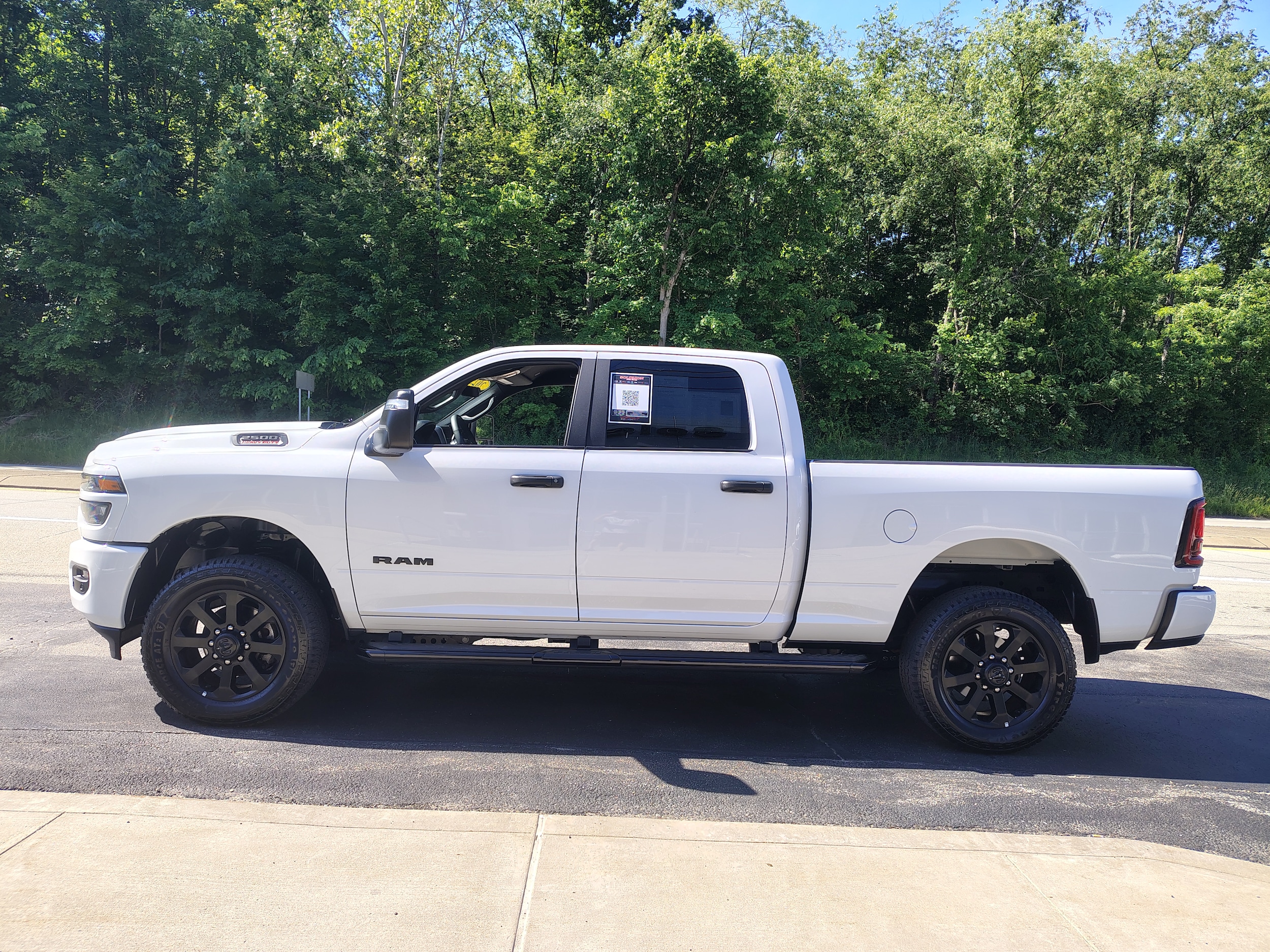 2025 Ram 2500 Big Horn Bright White Clearcoat at Solomon CJD Carmichaels