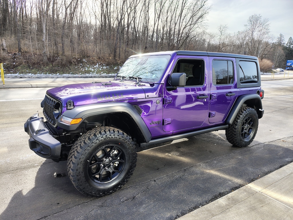 New 2026 Jeep Wrangler 4-DOOR WILLYS Sport Utility