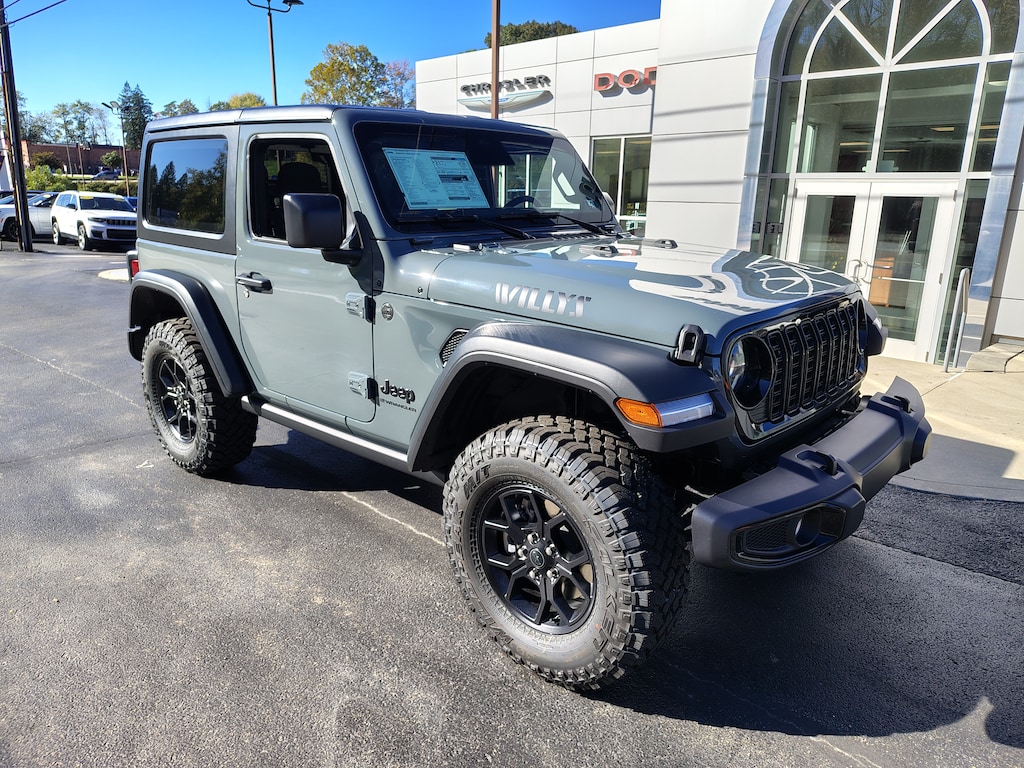New 2026 Jeep Wrangler 2-DOOR WILLYS Sport Utility