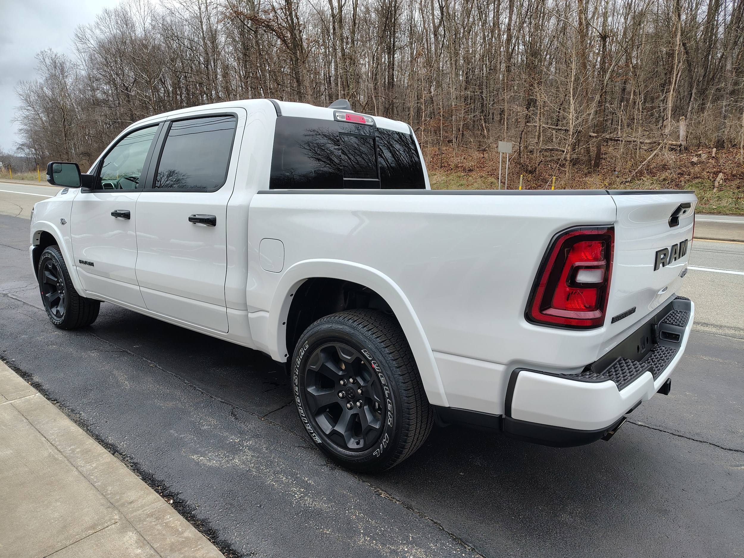 2026 Ram 1500 BIG HORN CREW CAB 4X4 5'7 BOX Bright White at Solomon CJD Carmichaels